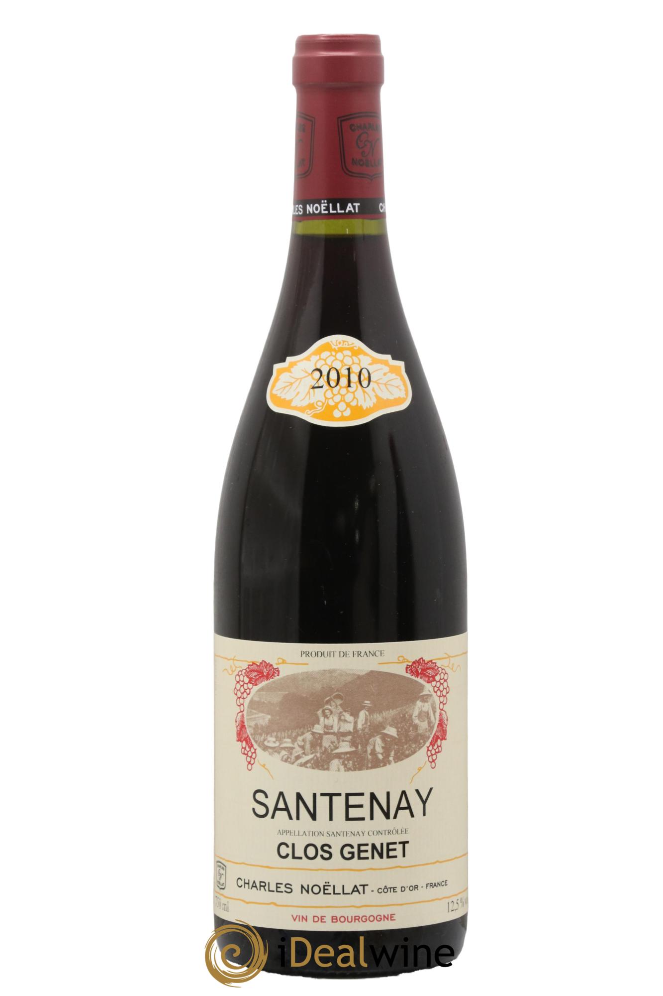 Santenay Clos Genet Charles Noellat 2010 - Posten von 1 Flasche - 0