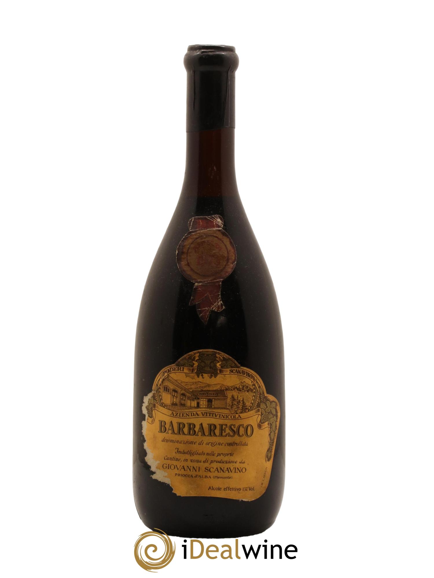 Barbaresco DOCG Scanavino 1973 - Lot de 1 bouteille - 0