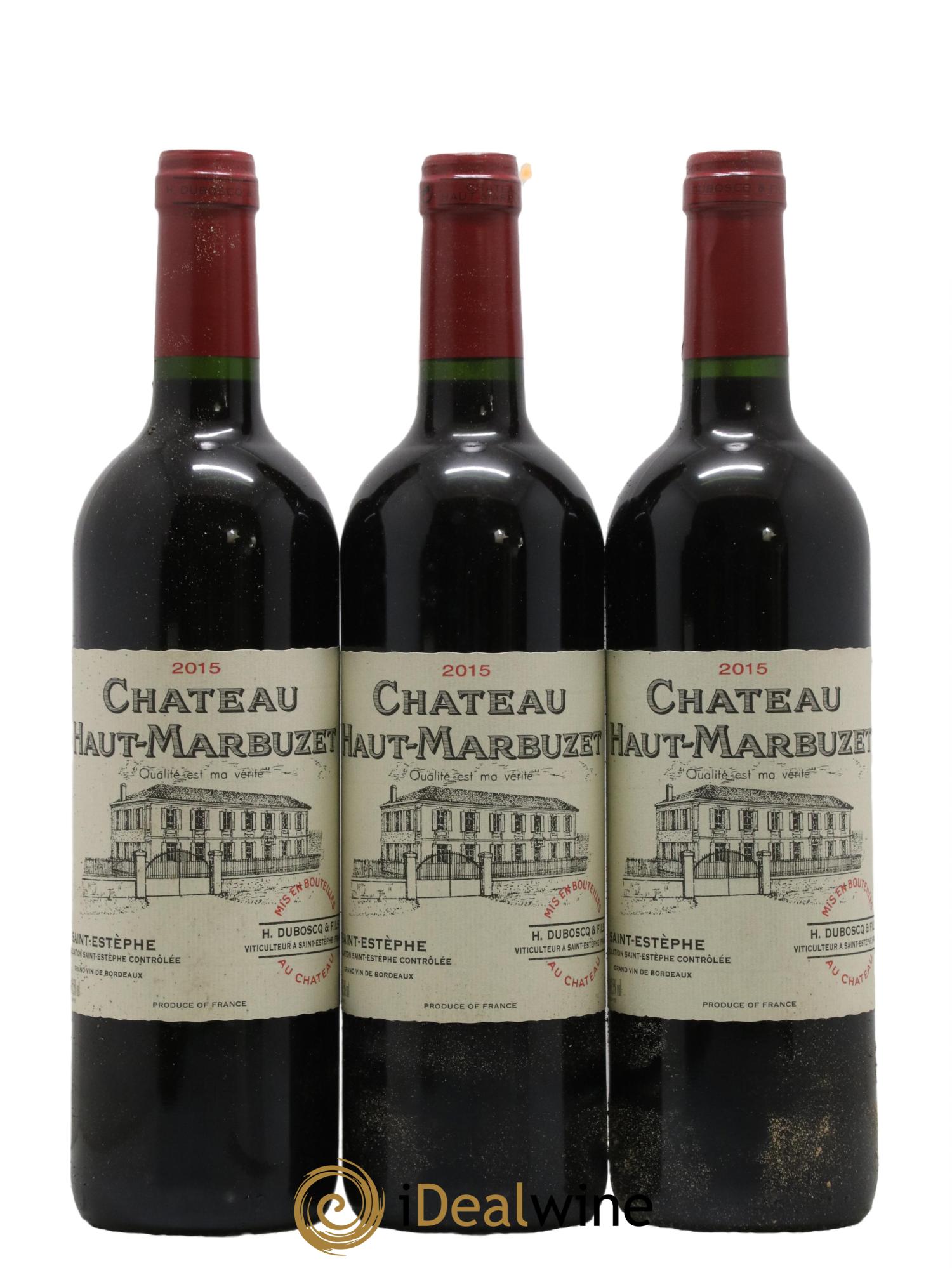 Château Haut Marbuzet 2015 - Lot de 6 bouteilles - 2