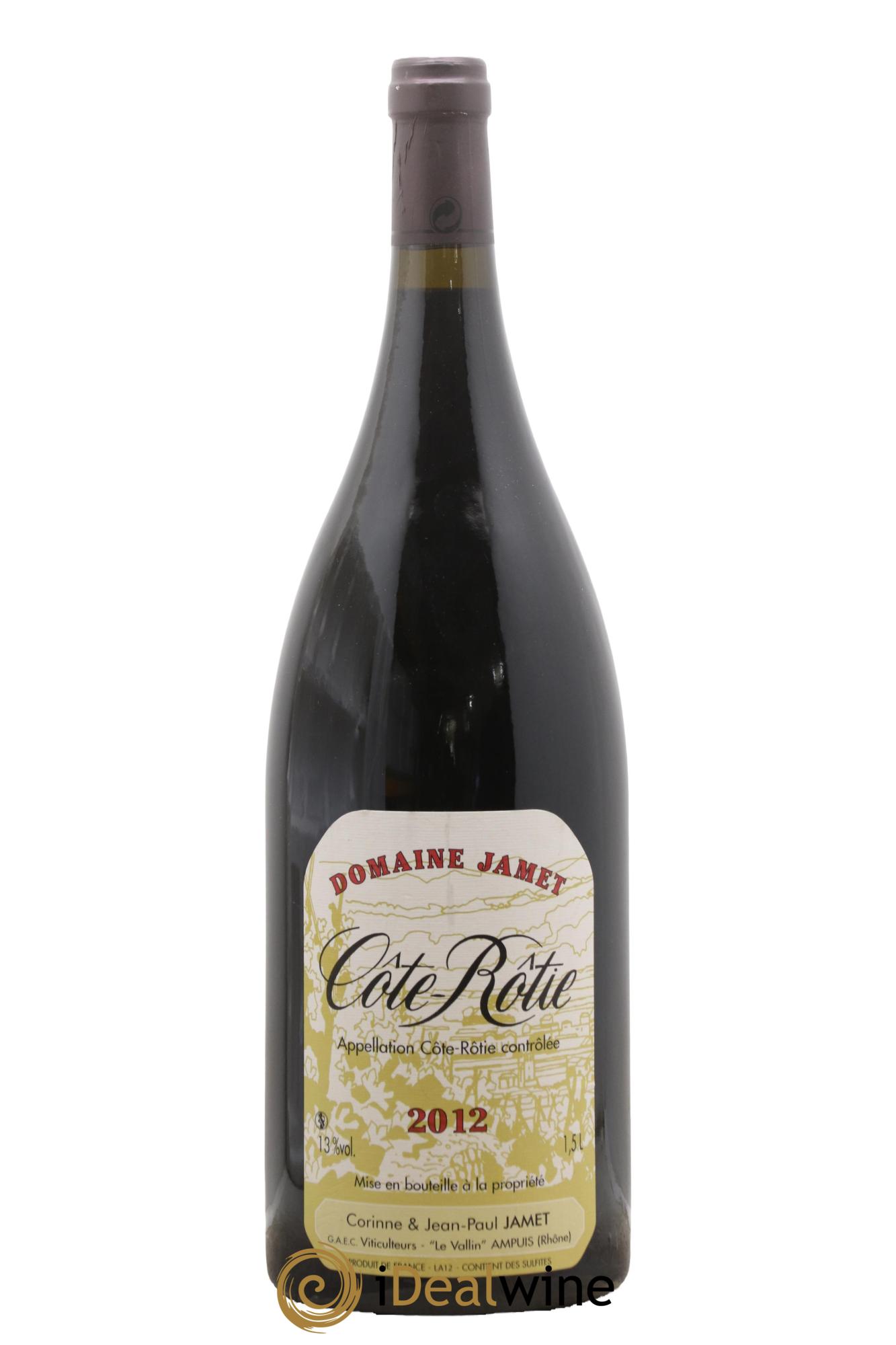 Côte-Rôtie Jamet (Domaine) 2012 - Posten von 1 Magnum - 0