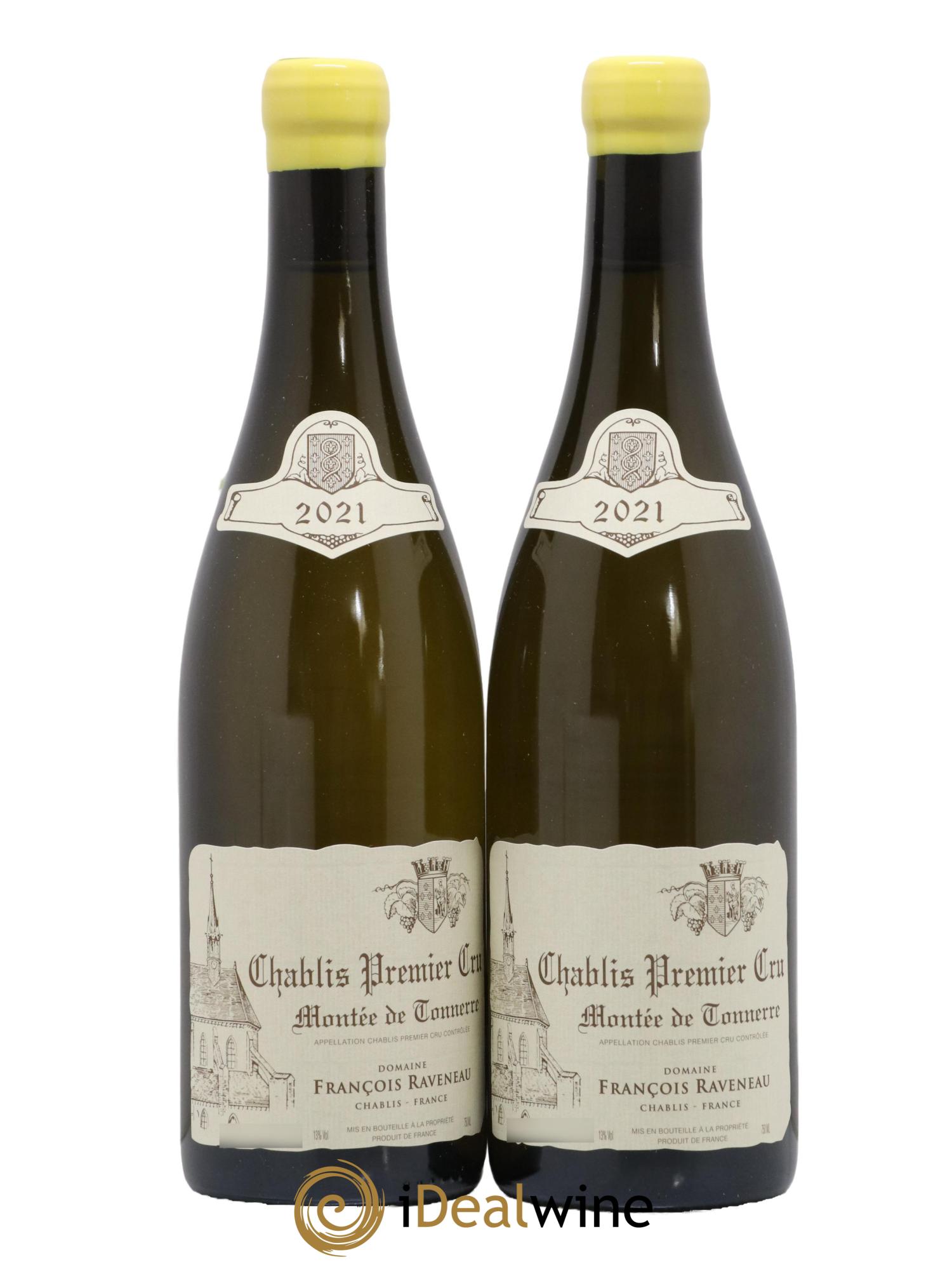 Chablis 1er Cru Montée de Tonnerre Raveneau (Domaine) 2021 - Lot de 2 bouteilles - 0