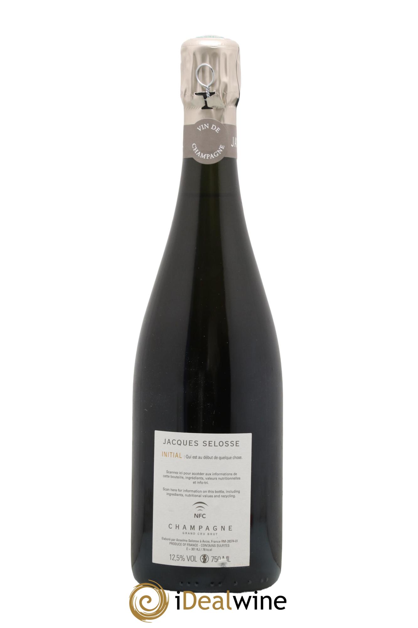 Initial Brut Jacques Selosse - Lot de 1 bouteille - 1