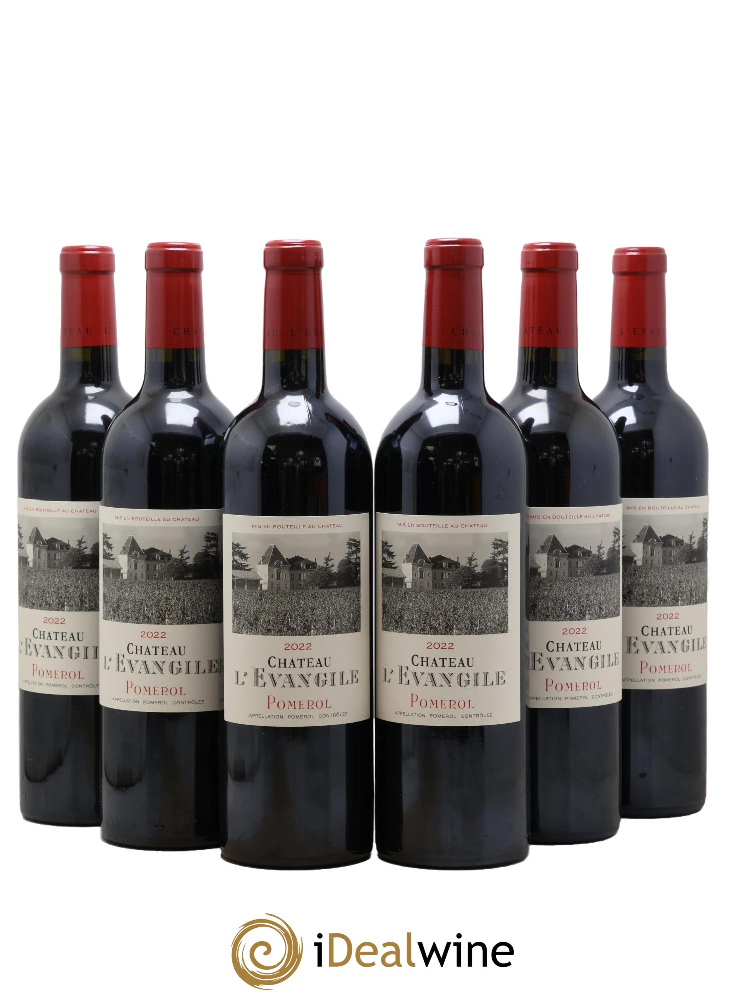 Château l' Évangile  2022 - Lot de 6 bouteilles - 0