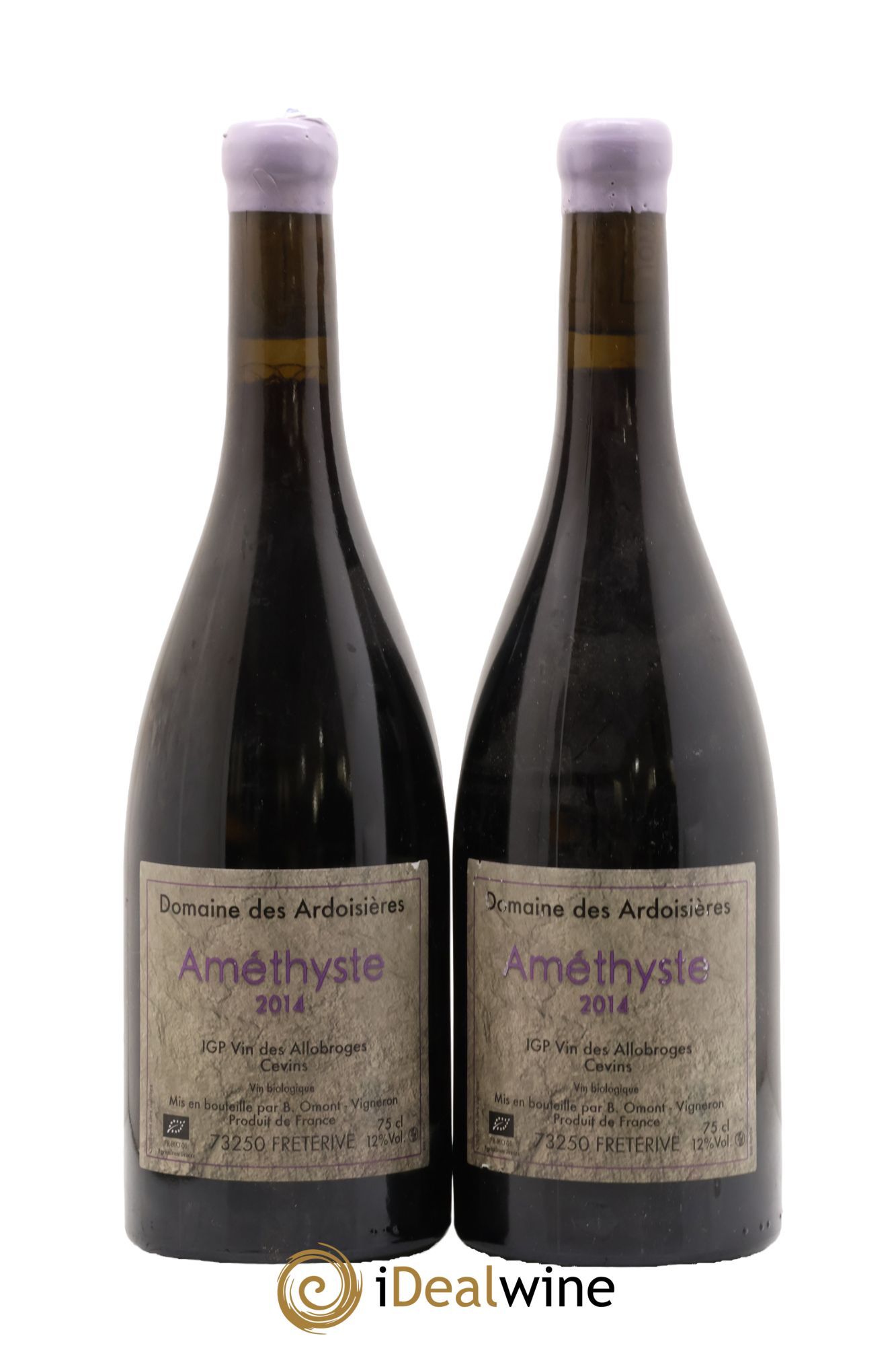 Vin des Allobroges Cevins Améthyste Ardoisières (Domaine des) 2014 - Posten von 2 Flaschen - 0