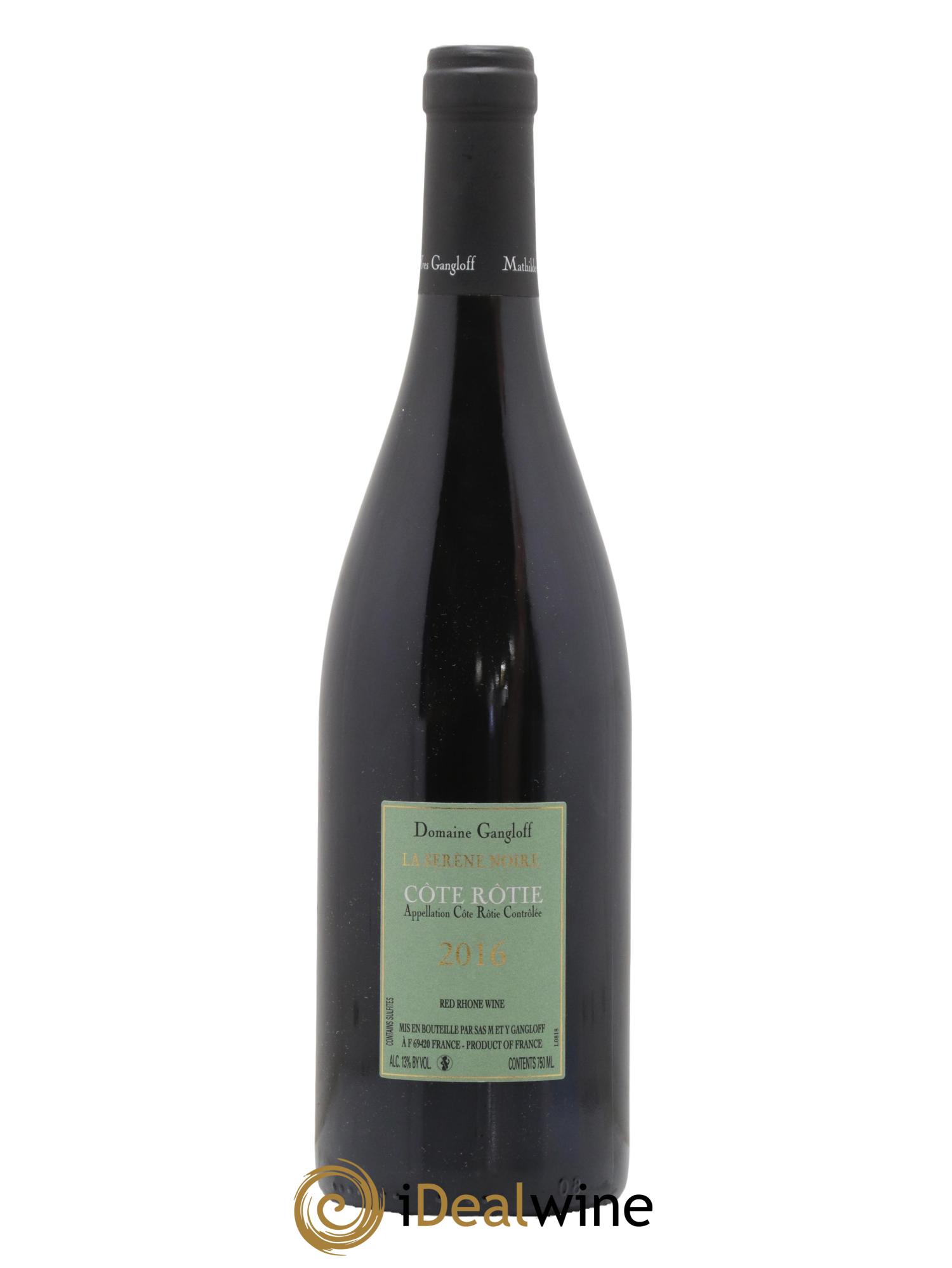 Côte-Rôtie La Sereine Noire Gangloff (Domaine) 2016 - Lot de 1 bouteille - 1