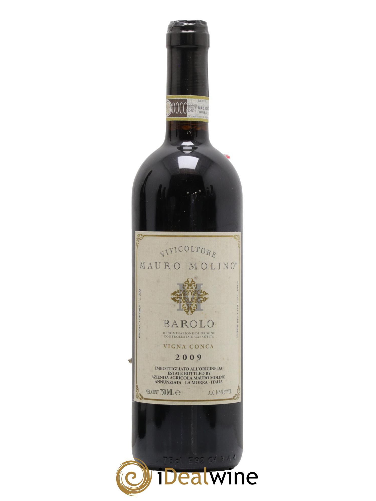 Barolo DOCG Mauro Molino Vigna Conca 2009 - Lotto di 1 bottiglia - 0