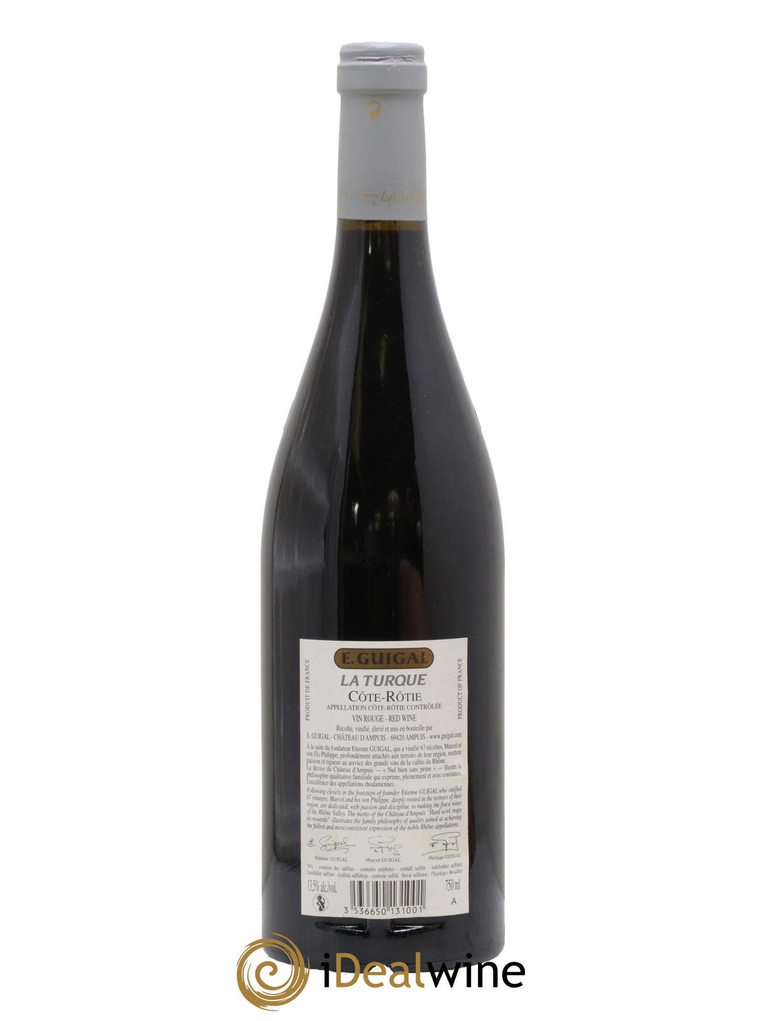 Côte-Rôtie La Turque Guigal 2013 - Lot of 1 bottle - 1