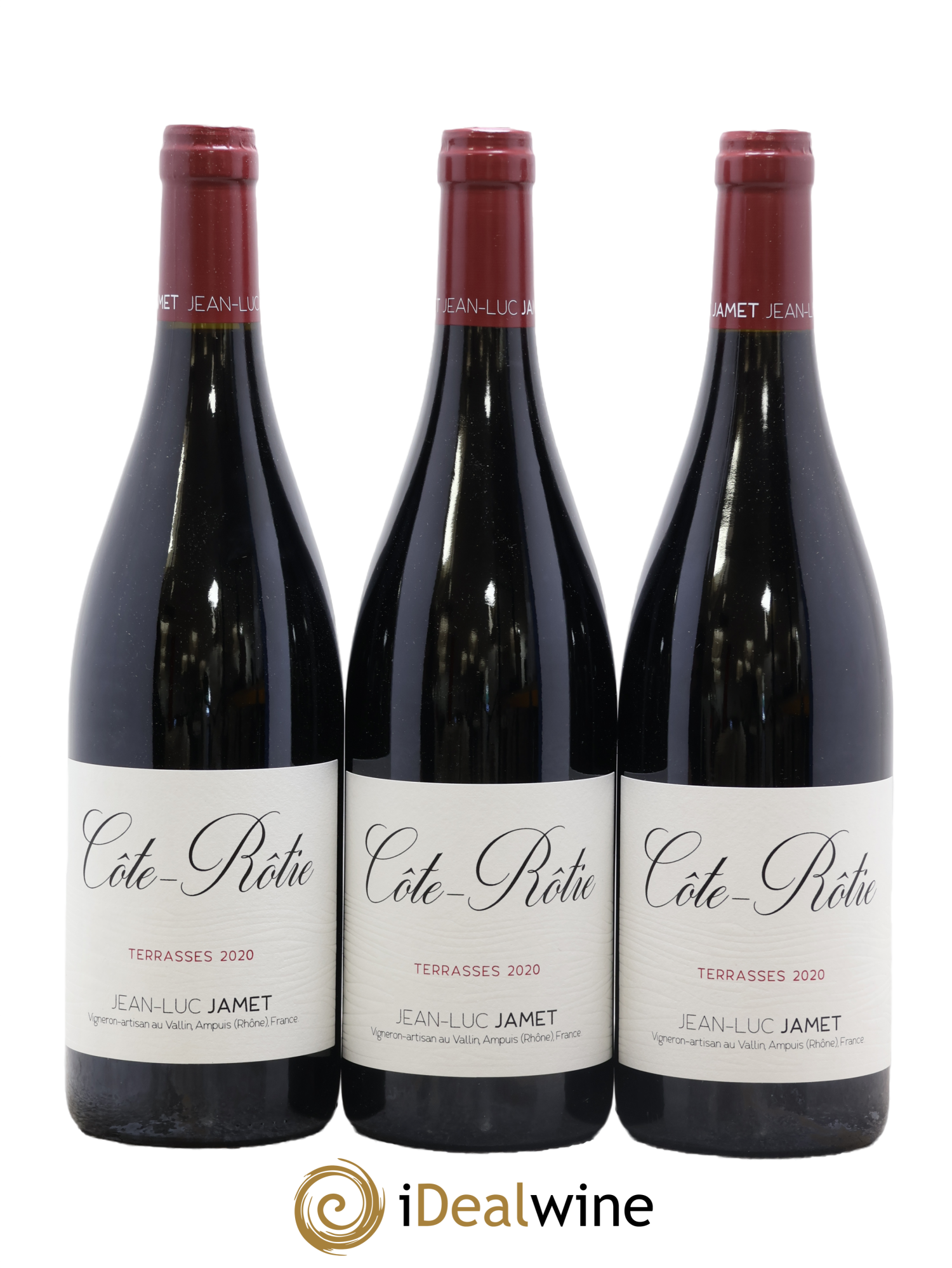 Côte-Rôtie Terrasses Jean-Luc Jamet (Domaine) 2020 - Lot of 3 bottles - 0