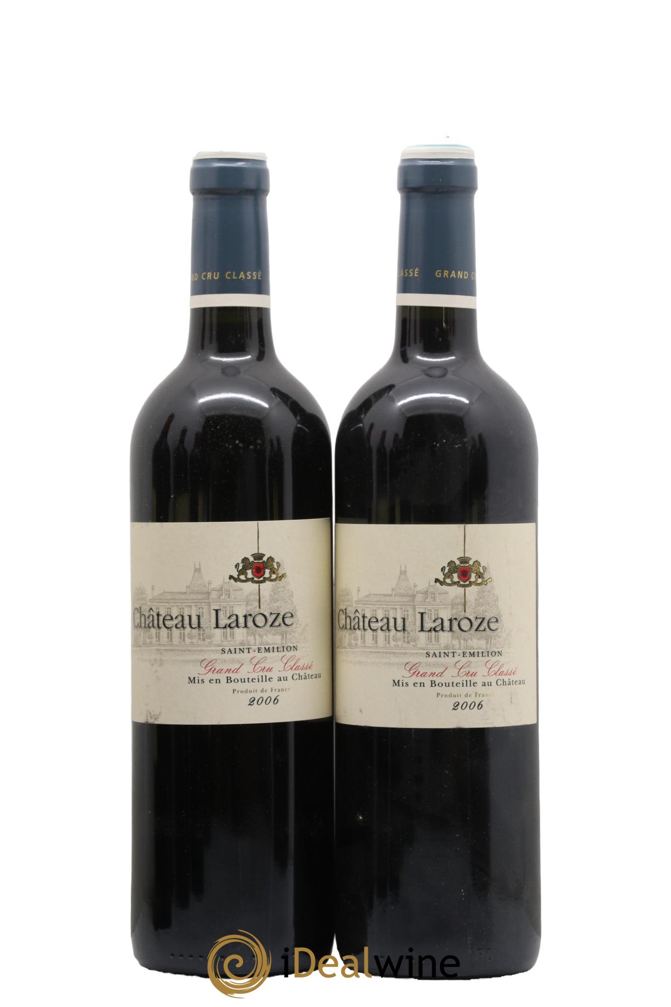 Château Laroze Grand Cru Classé 2006 - Posten von 2 Flaschen - 0