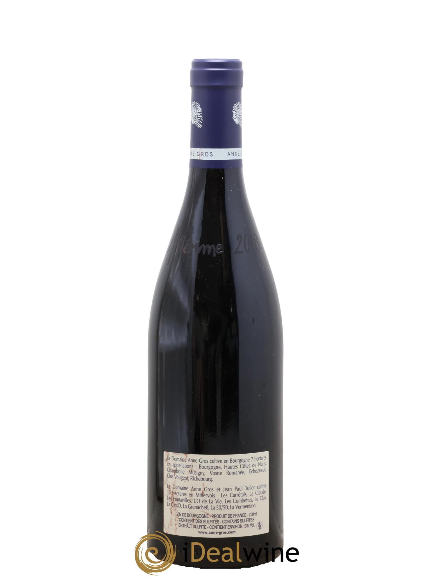 Richebourg Grand Cru Anne Gros 2018 - Lot of 1 bottle - 1