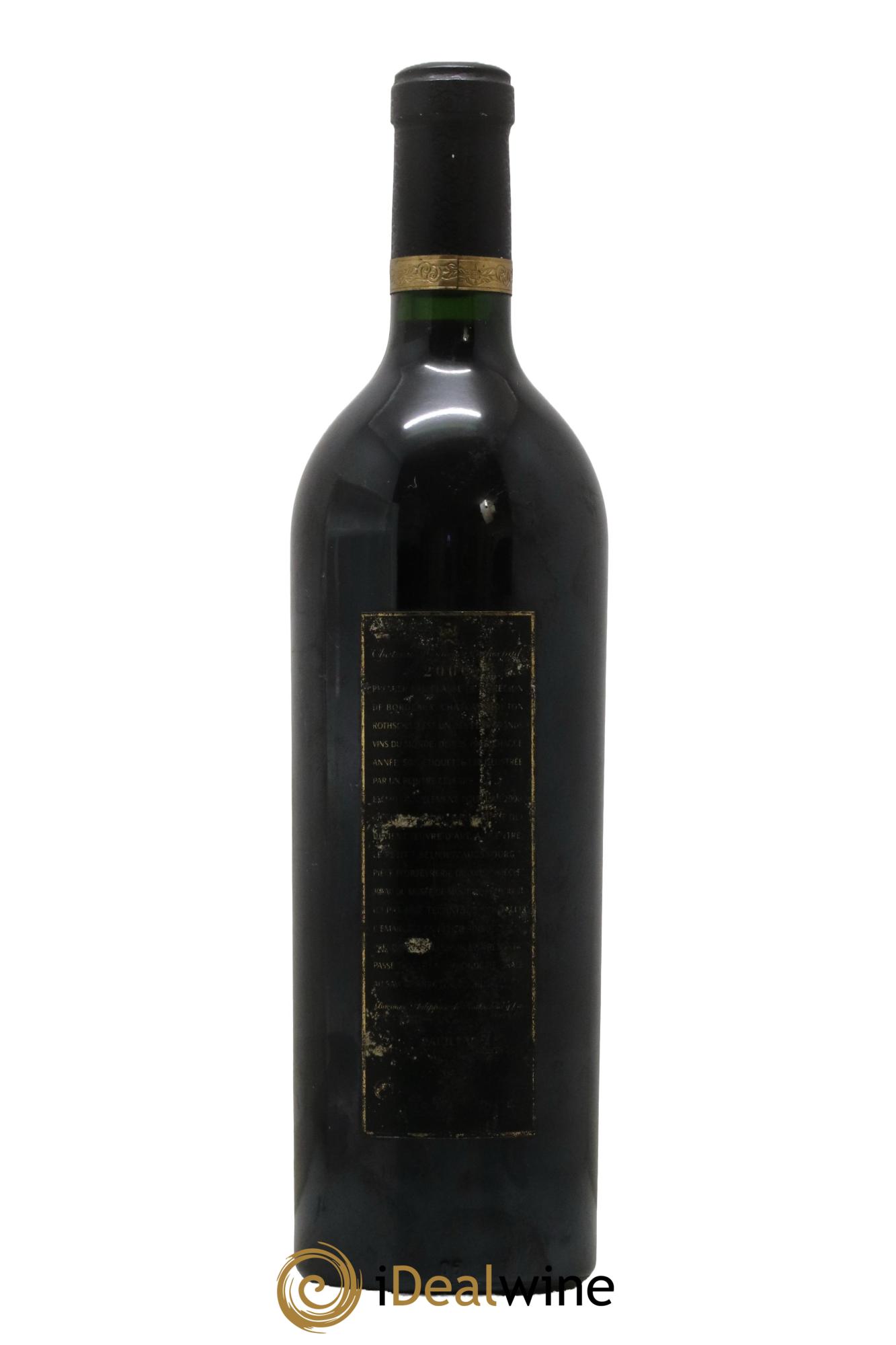 Château Mouton Rothschild 1er Grand Cru Classé 2000 - Lot of 1 bottle - 1