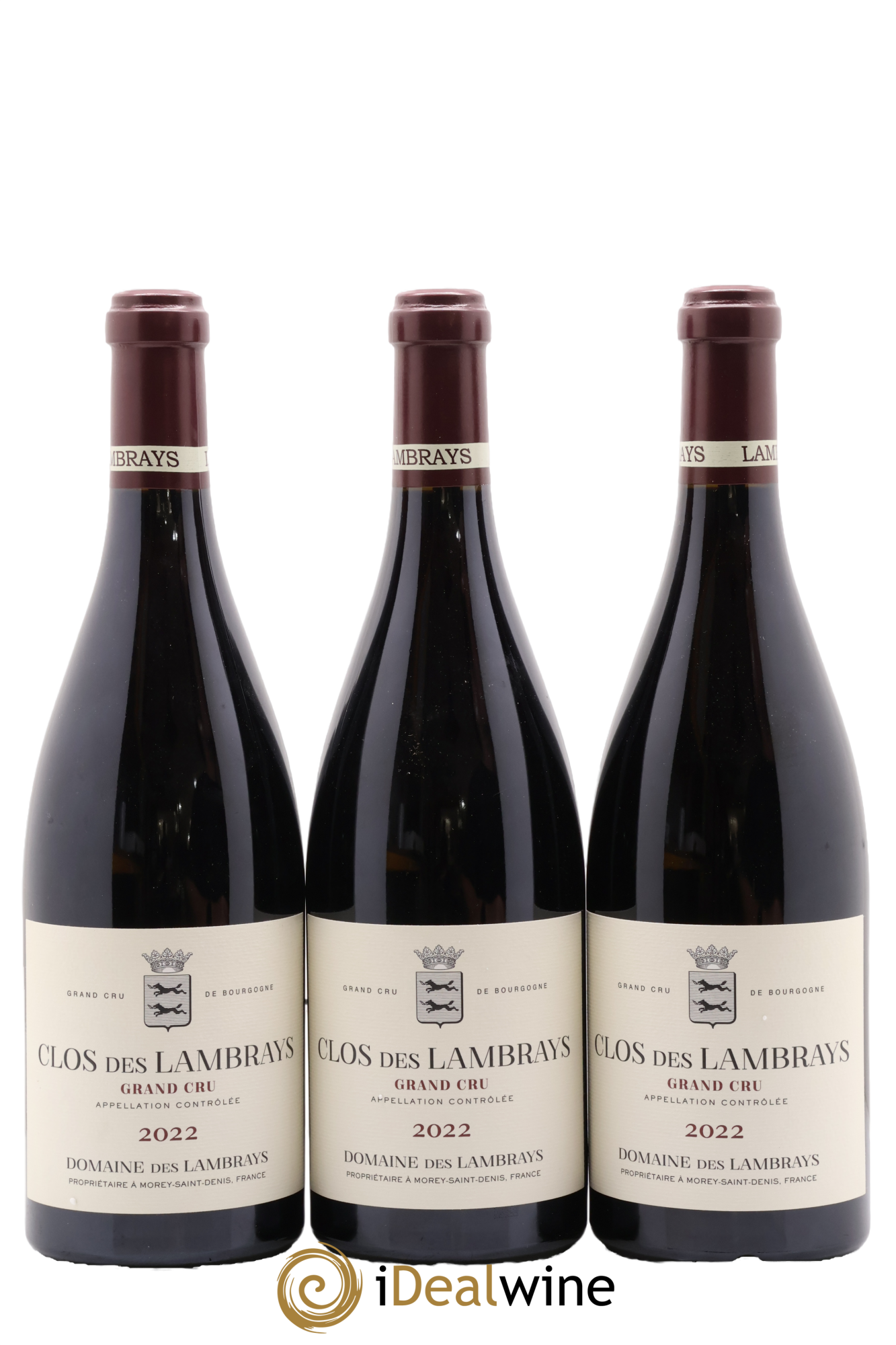 Clos des Lambrays Grand Cru Domaine des Lambrays 2022 - Posten von 3 Flaschen - 0