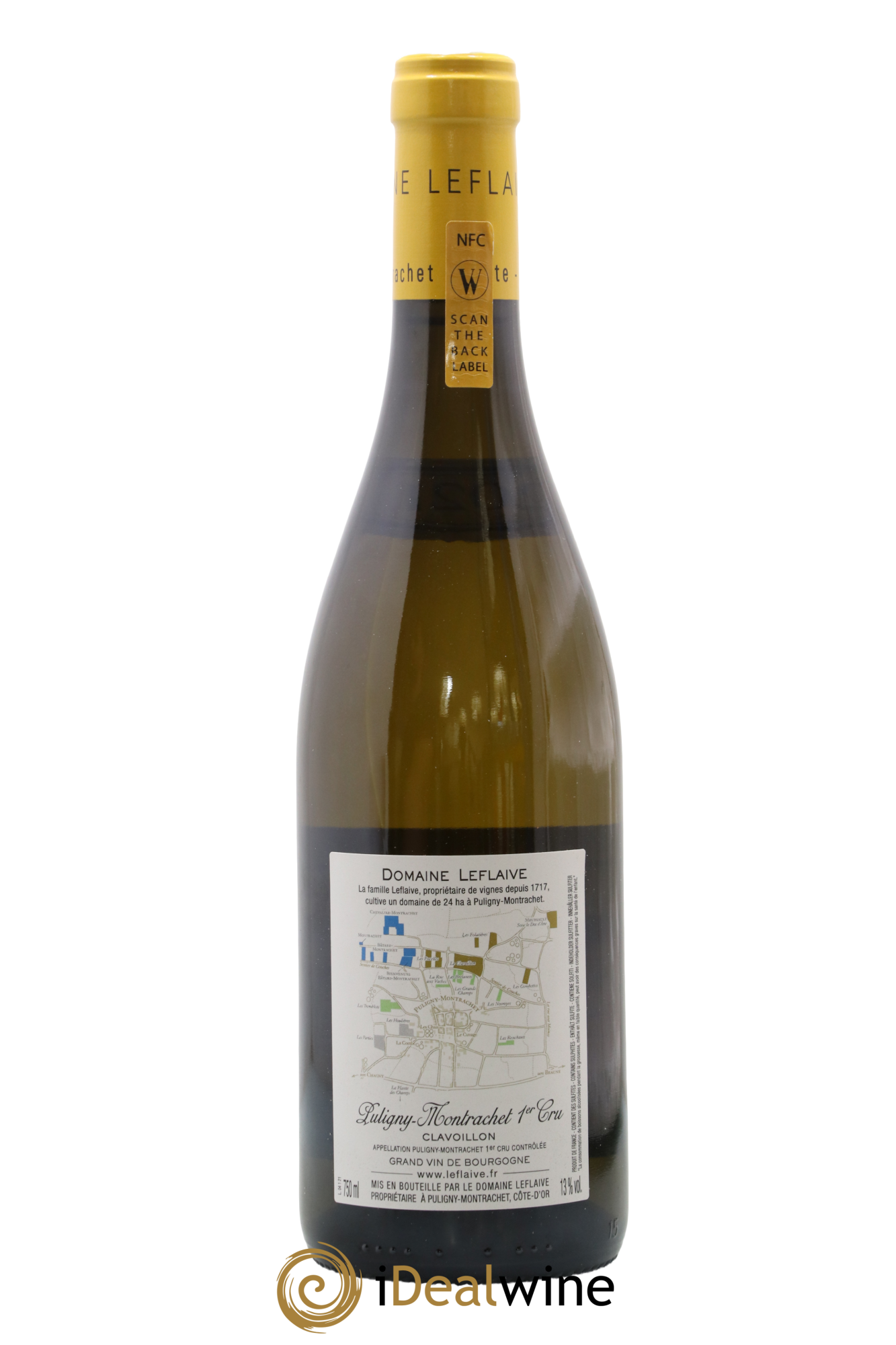 Puligny-Montrachet 1er Cru Clavoillon Leflaive (Domaine) 2021 - Lot de 1 bouteille - 1
