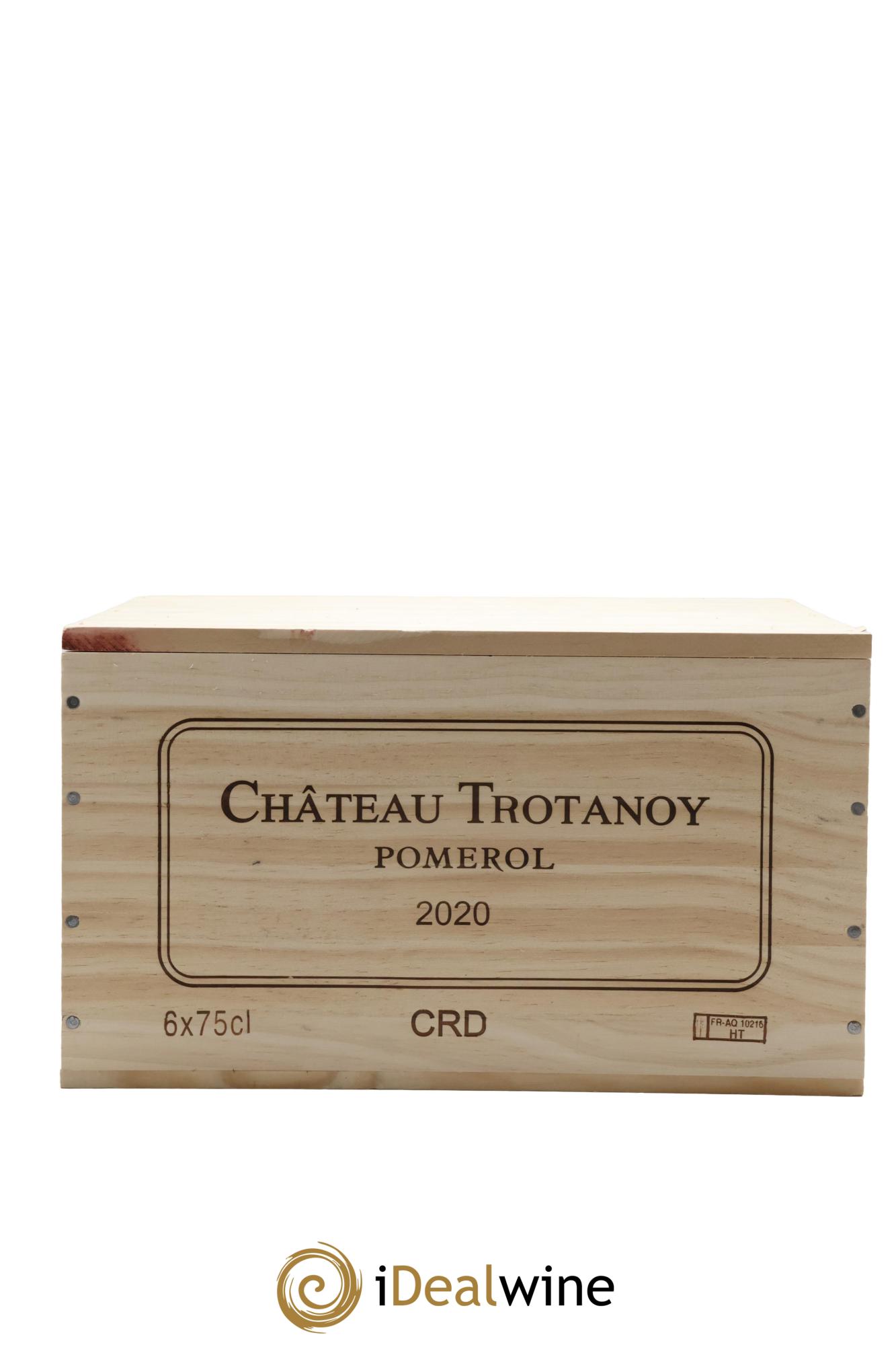 Château Trotanoy 2020 - Posten von 6 Flaschen - 6