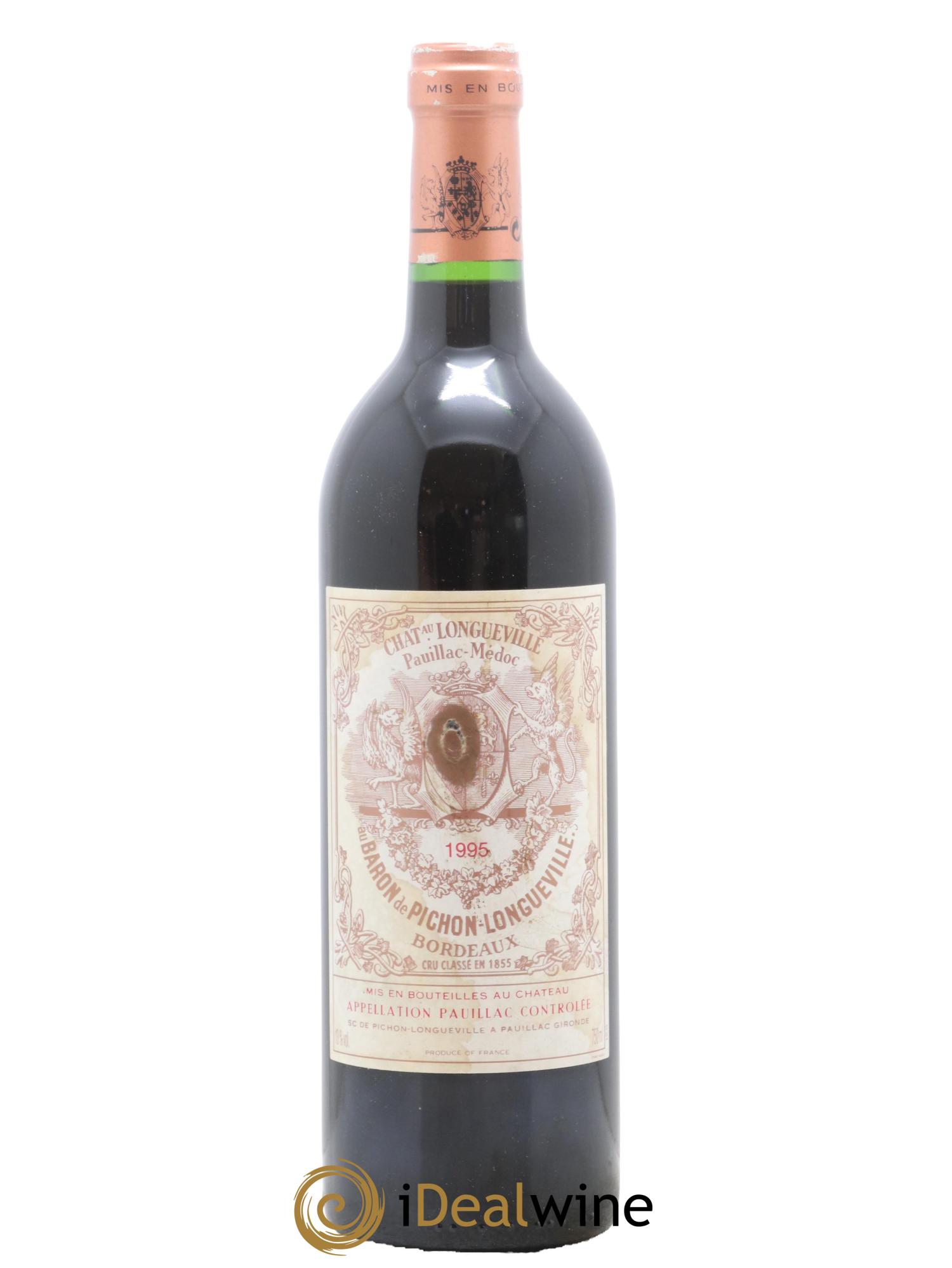 Pichon Longueville Baron 2ème Grand Cru Classé 1995 - Lot de 1 bouteille - 0