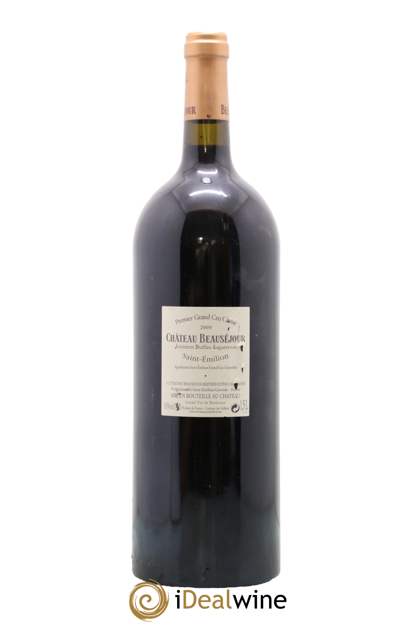 Château Beauséjour (Duffau-Lagarrosse) 1er Grand Cru Classé B 2009 - Lot de 1 magnum - 1