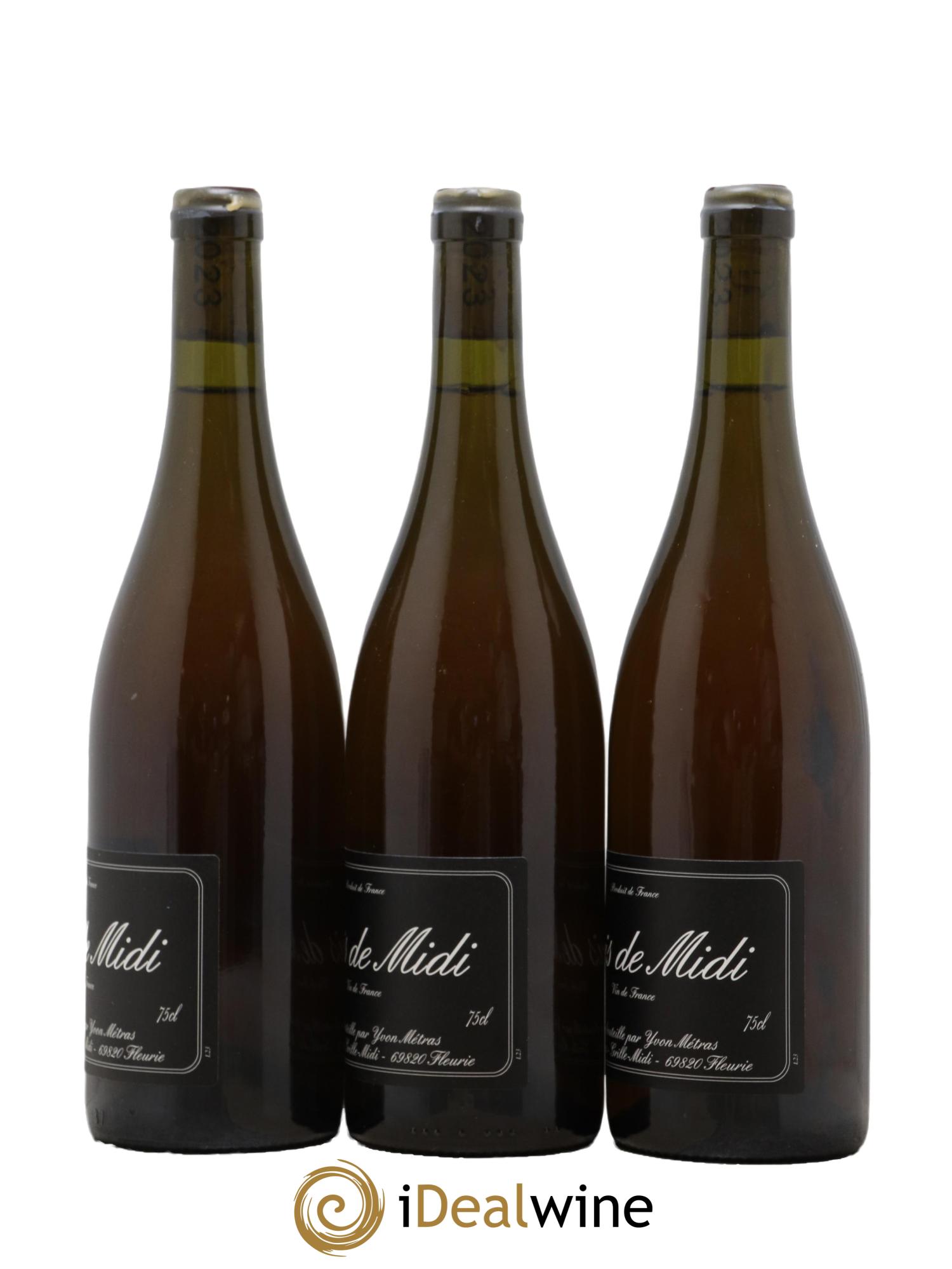 Vin de France Beaujolais Gris de Midi Domaine Yvon Métras 2023 - Lot of 3 bottles - 1