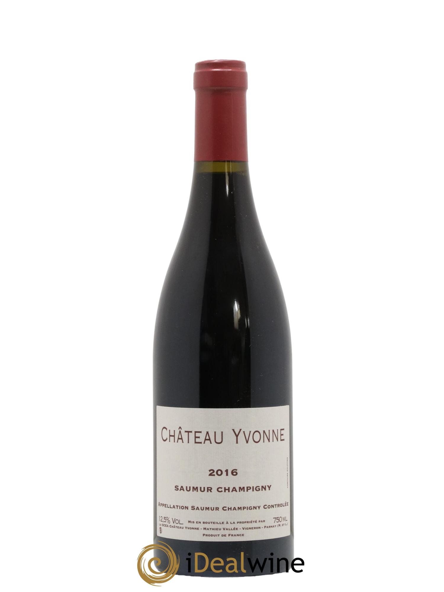 Saumur-Champigny Château Yvonne 2016 - Lot de 1 bouteille - 0