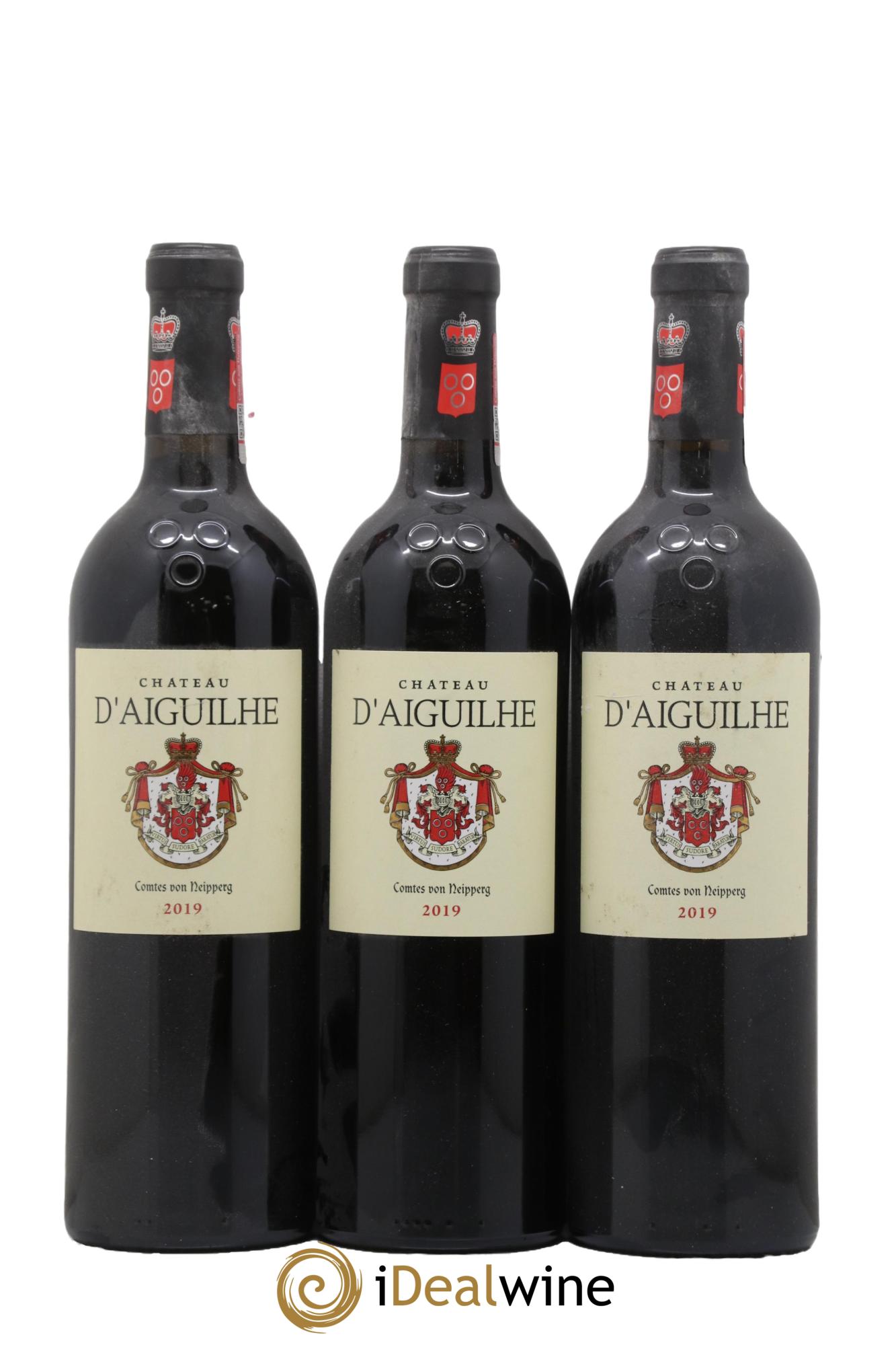 Château d' Aiguilhe 2019 - Lotto di 3 bottiglie - 0