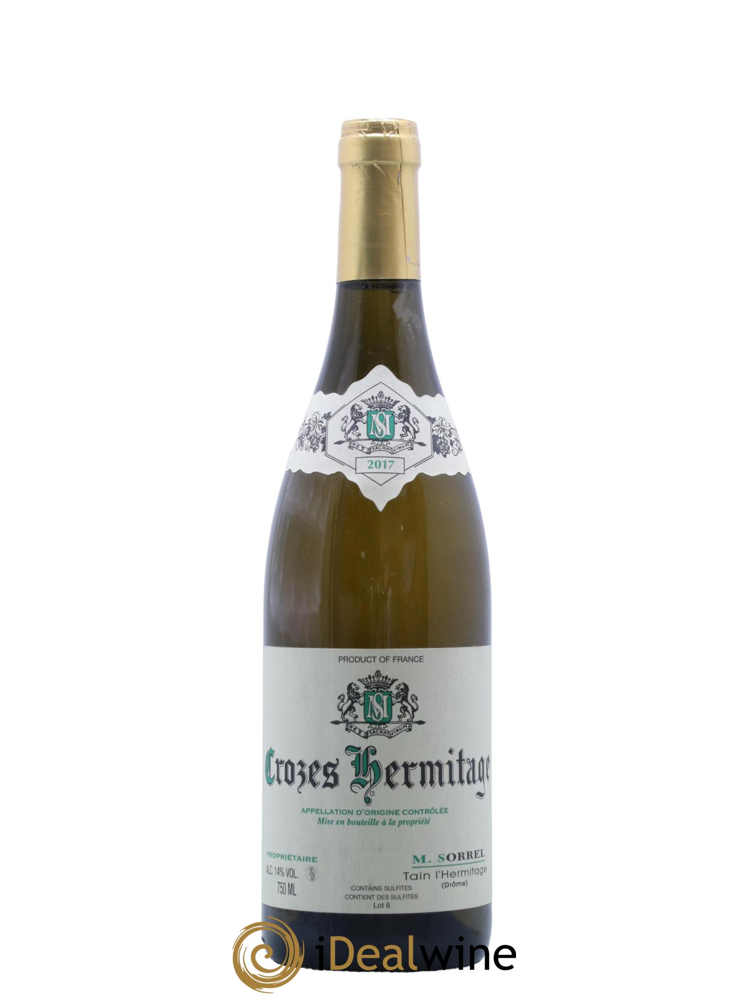 Crozes-Hermitage Marc Sorrel 2017 - Lot de 1 bouteille - 0