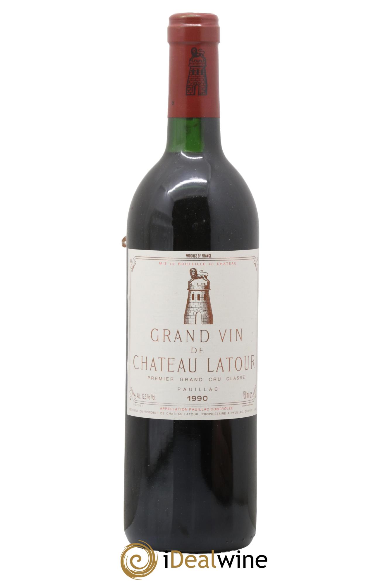 Château Latour 1er Grand Cru Classé 1990 - Lot of 1 bottle - 0