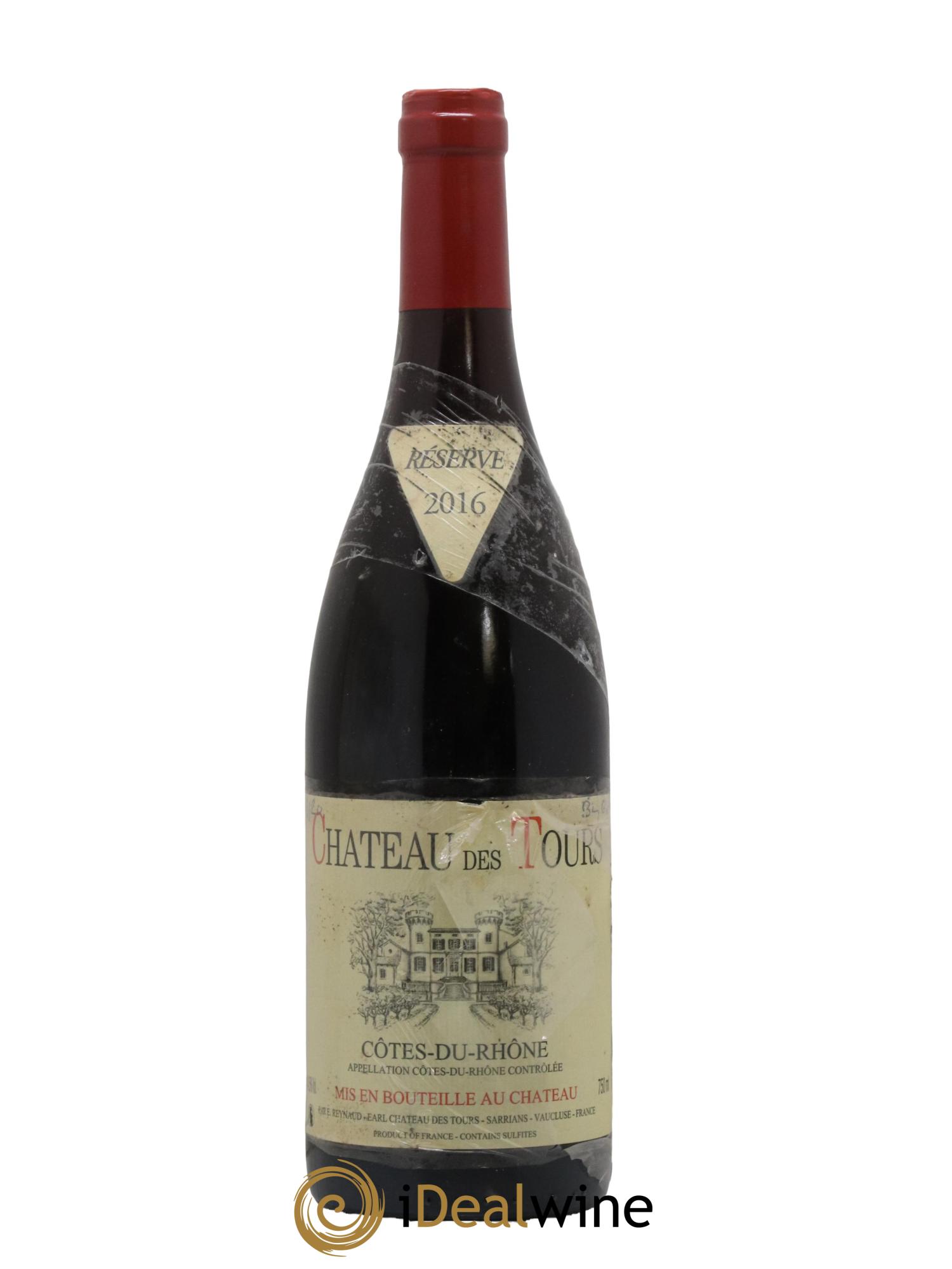 Côtes-du-Rhône Château des Tours Emmanuel Reynaud 2016 - Lot de 1 bouteille - 0