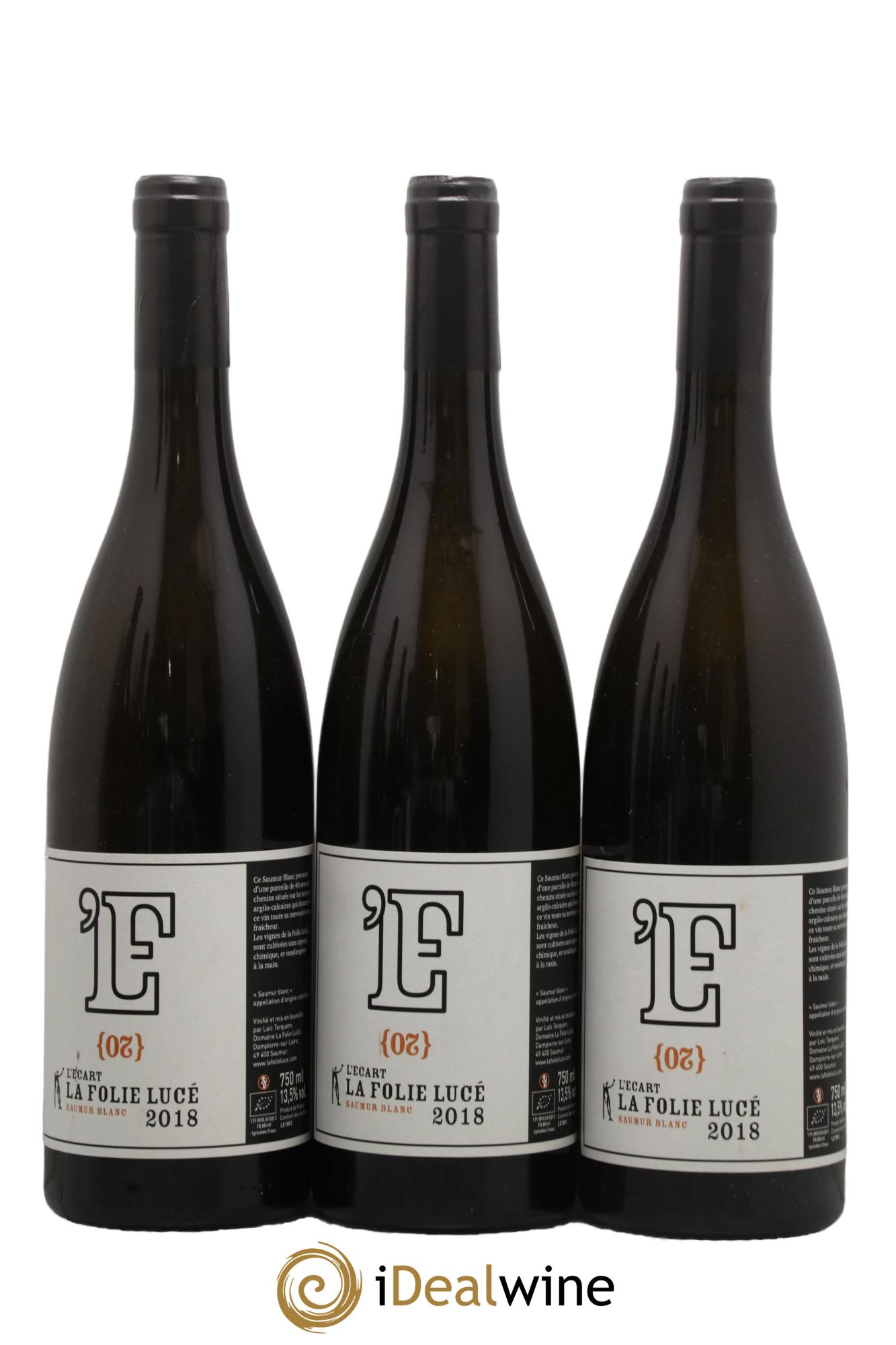Saumur L'Ecart La Folie Lucé 2018 - Lot de 6 bouteilles - 1