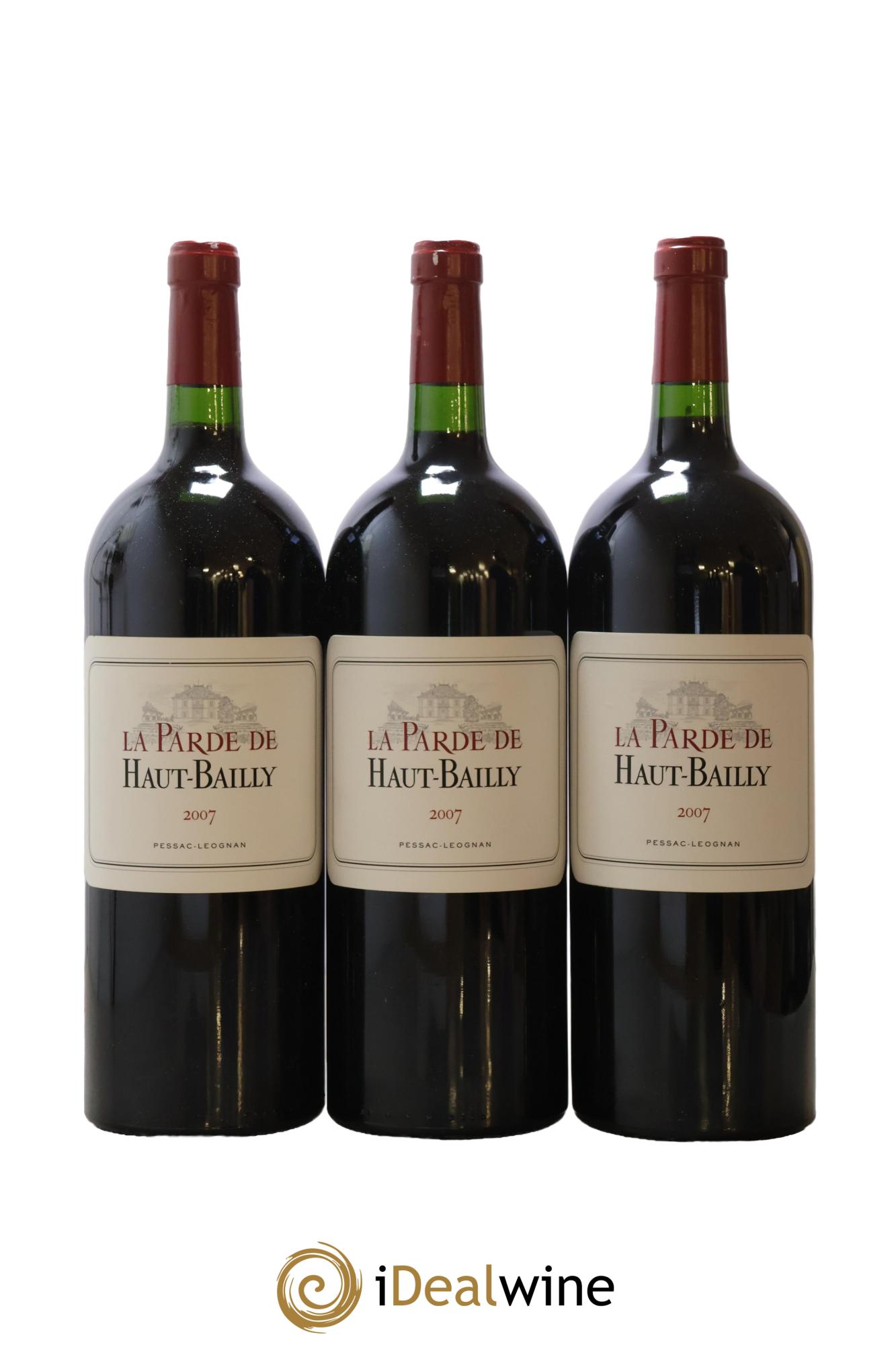 Haut Bailly II (Anciennement La Parde de Haut-Bailly) Second Vin 2007 - Lot de 6 magnums - 2