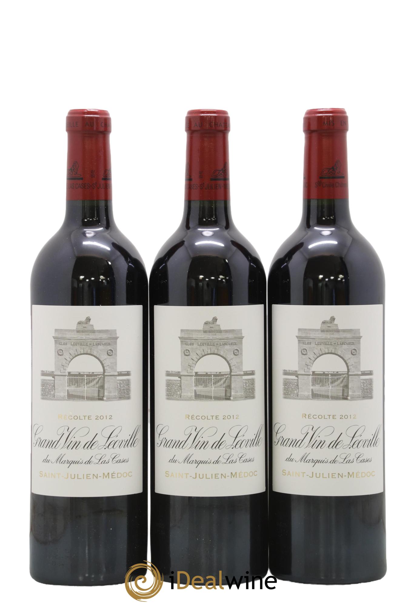 Château Léoville Las Cases 2ème Grand Cru Classé 2012 - Lot of 6 bottles - 2