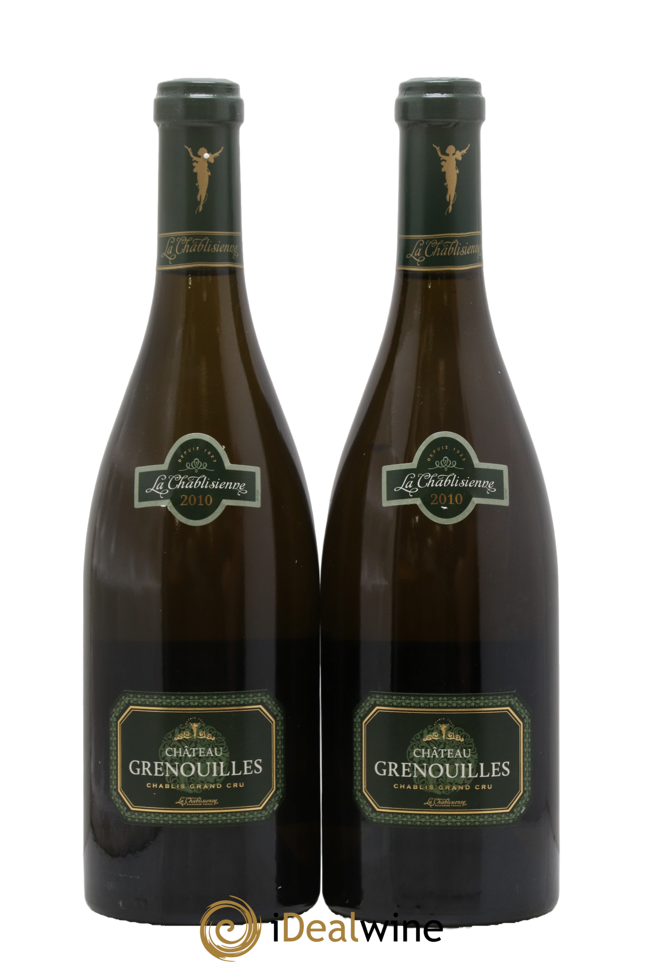 Chablis Grand Cru Grenouilles Château Grenouille - La Chablisienne 2010 - Lot de 2 bouteilles - 0