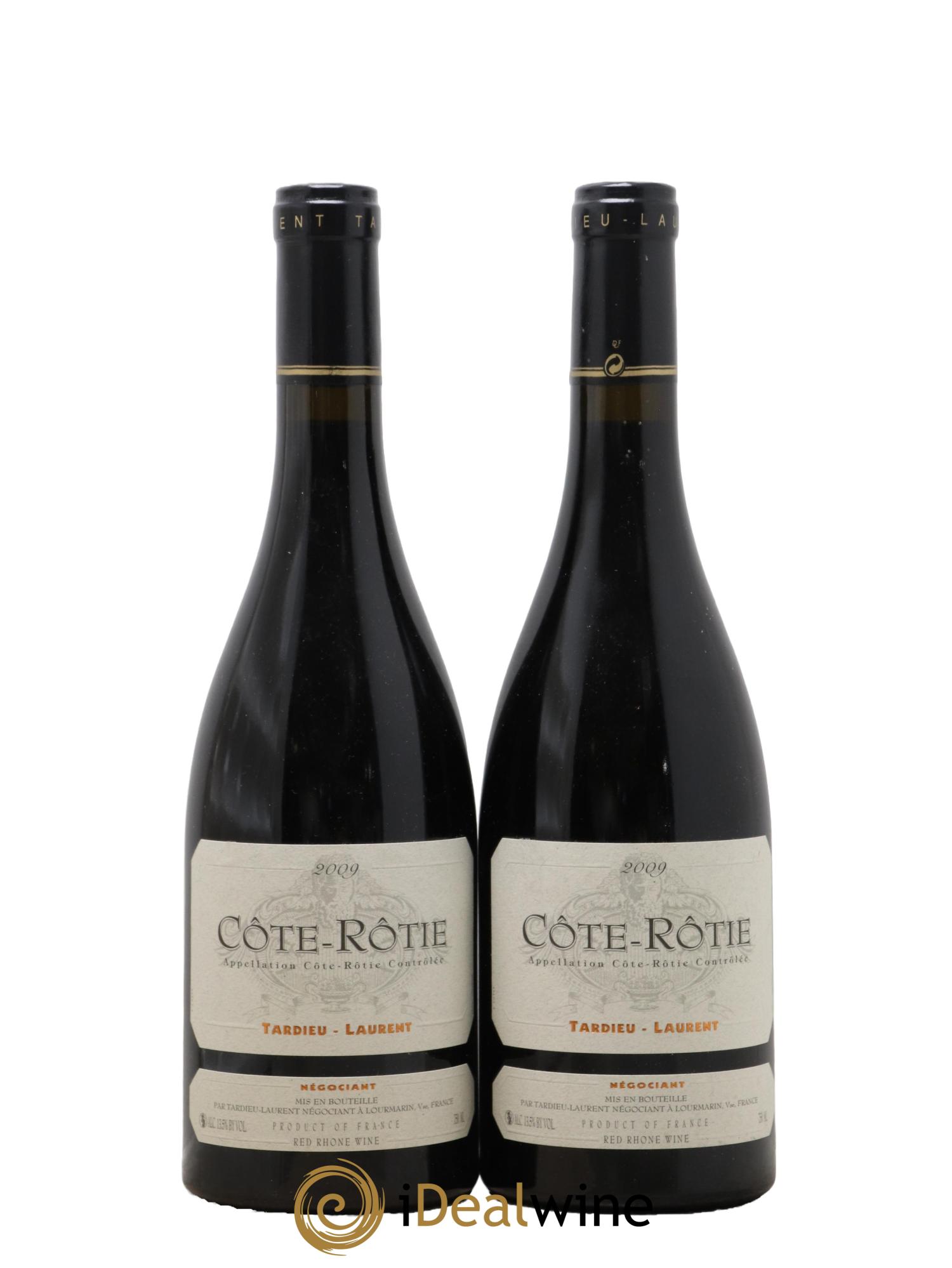 Côte-Rôtie Maison Tardieu-Laurent 2009 - Lot of 2 bottles - 0