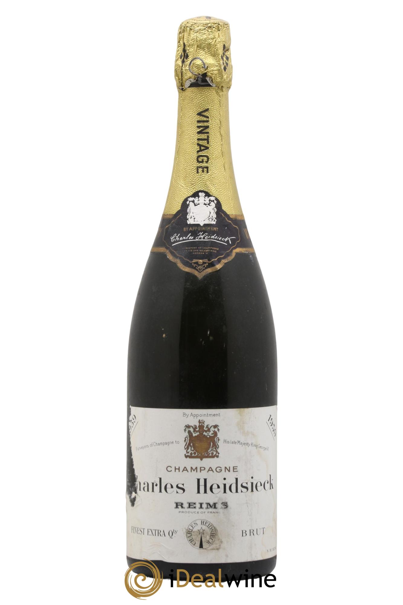 Cuvée Charles Heidsieck Charles Heidsieck 1959 - Lot de 1 bouteille - 0