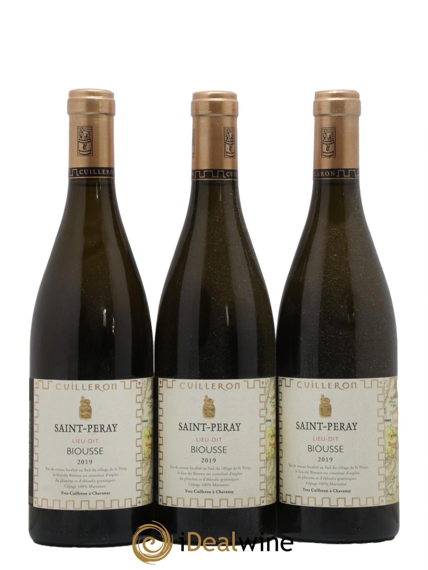 Saint-Péray Biousse Yves Cuilleron (Domaine) 2019 - Lot de 3 bouteilles - 0