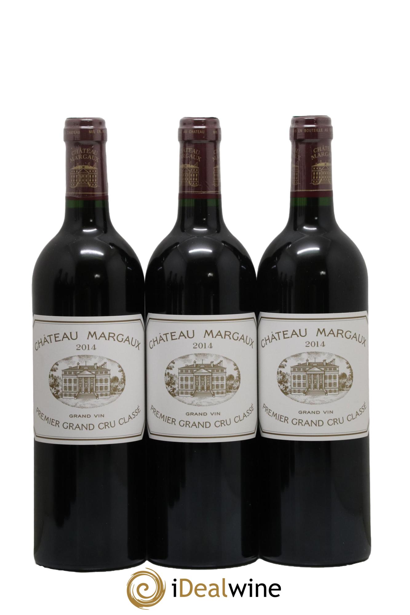 Château Margaux 1er Grand Cru Classé 2014 - Lot de 6 bouteilles - 1