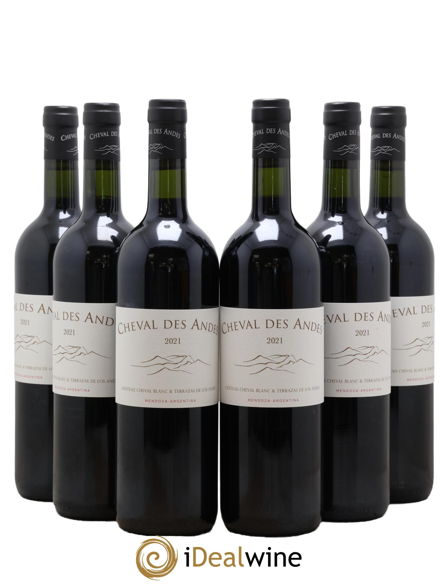 Mendoza Cheval des Andes 2021 - Lot de 6 bouteilles - 0