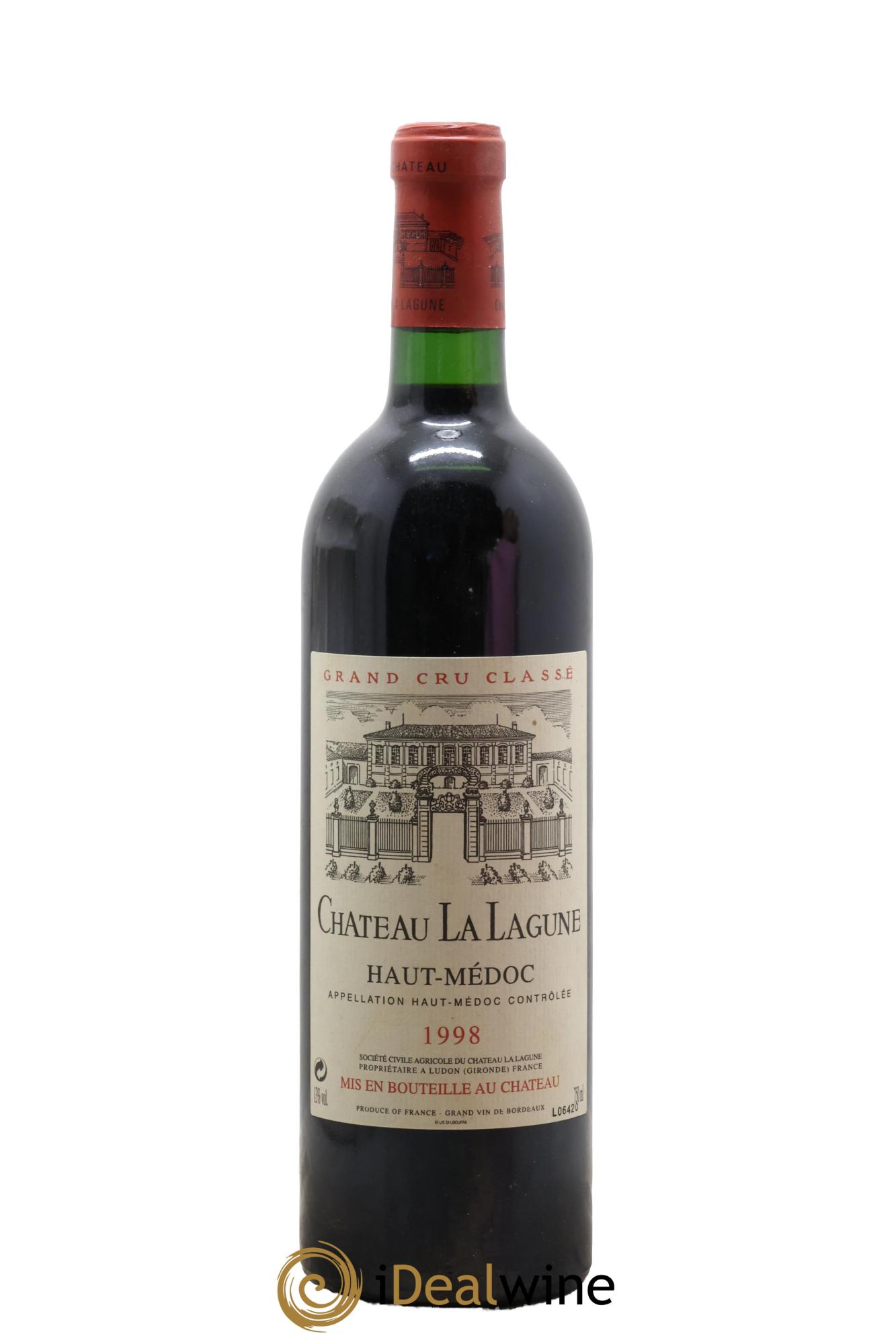 Château la Lagune 3ème Grand Cru Classé 1998 - Lot of 1 bottle - 0