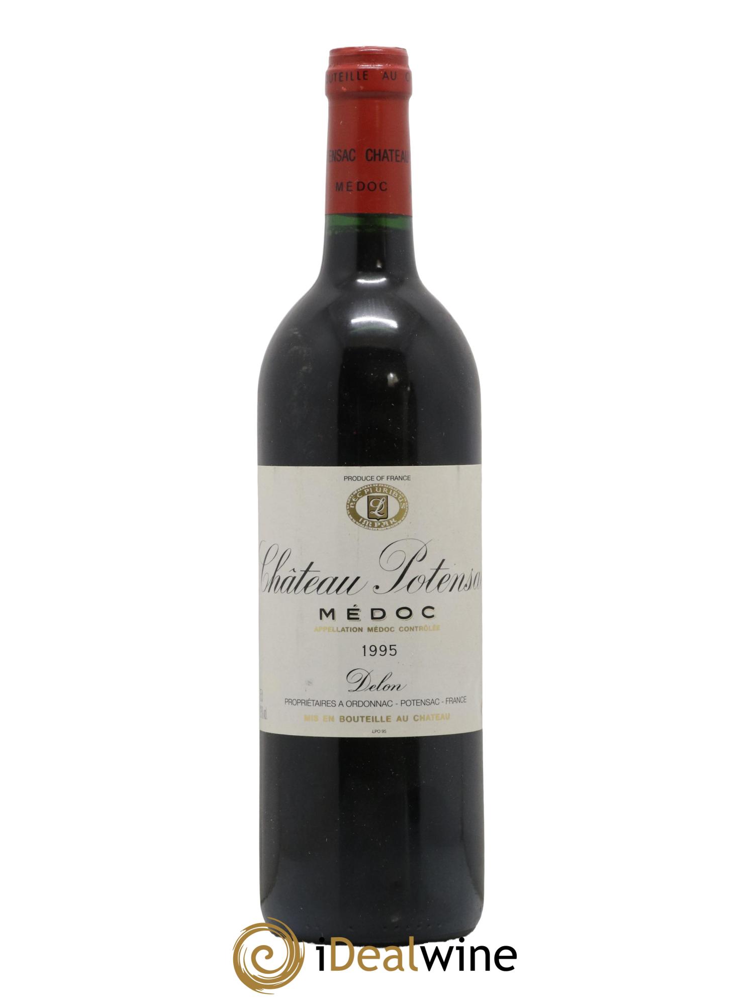 Château Potensac 1995 - Lot de 1 bouteille - 0