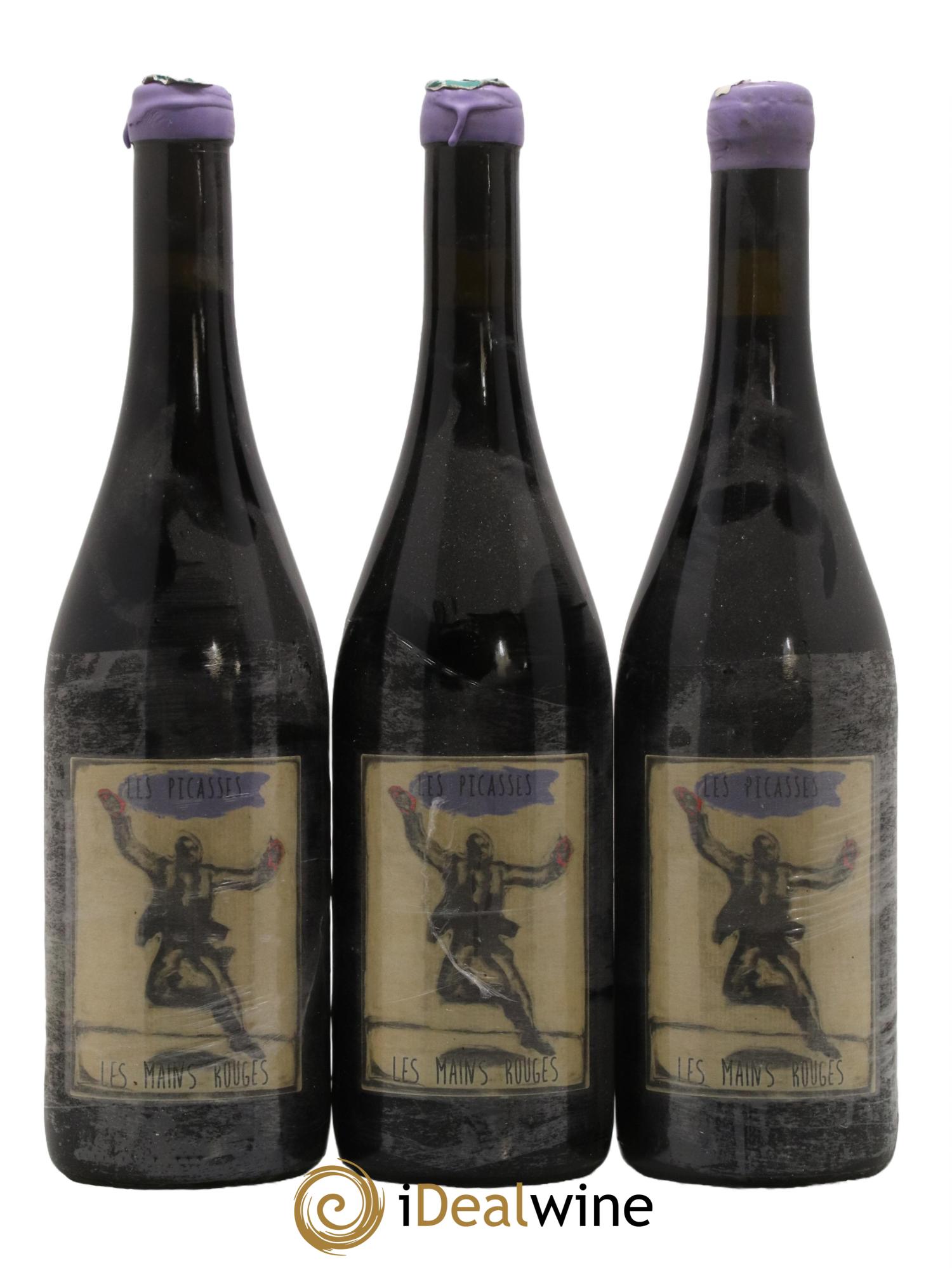 Chinon Les Picasses Les Mains Rouges 2016 - Posten von 3 Flaschen - 0