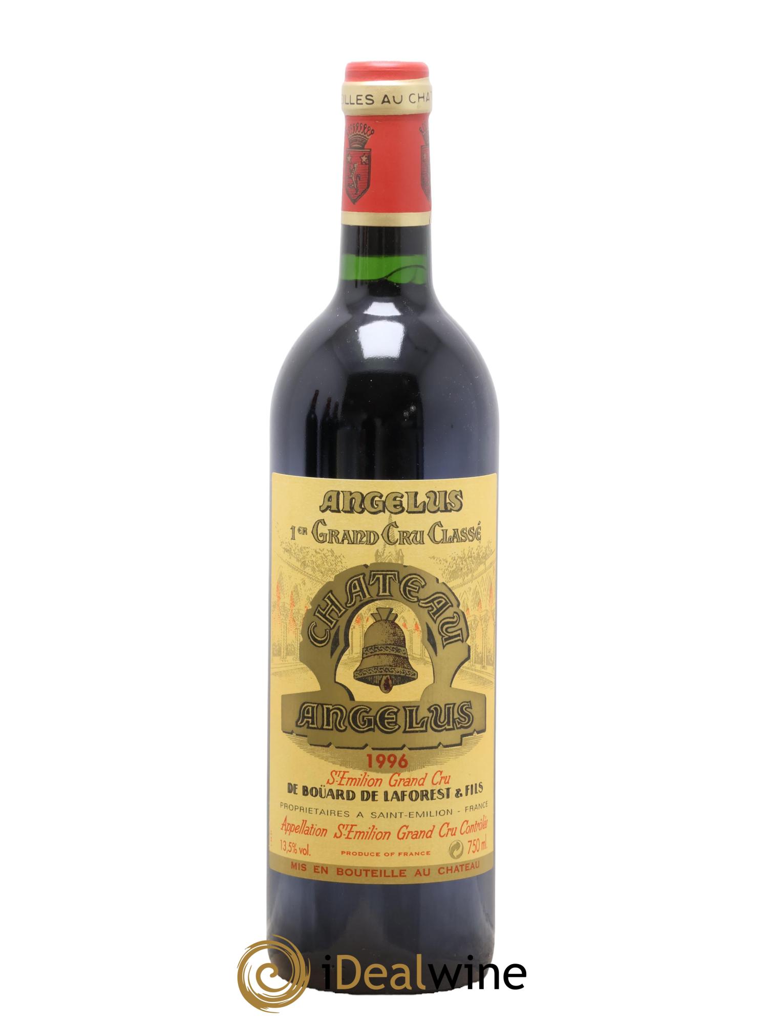 Château Angélus 1er Grand Cru Classé A 1996 - Lot of 1 bottle - 0