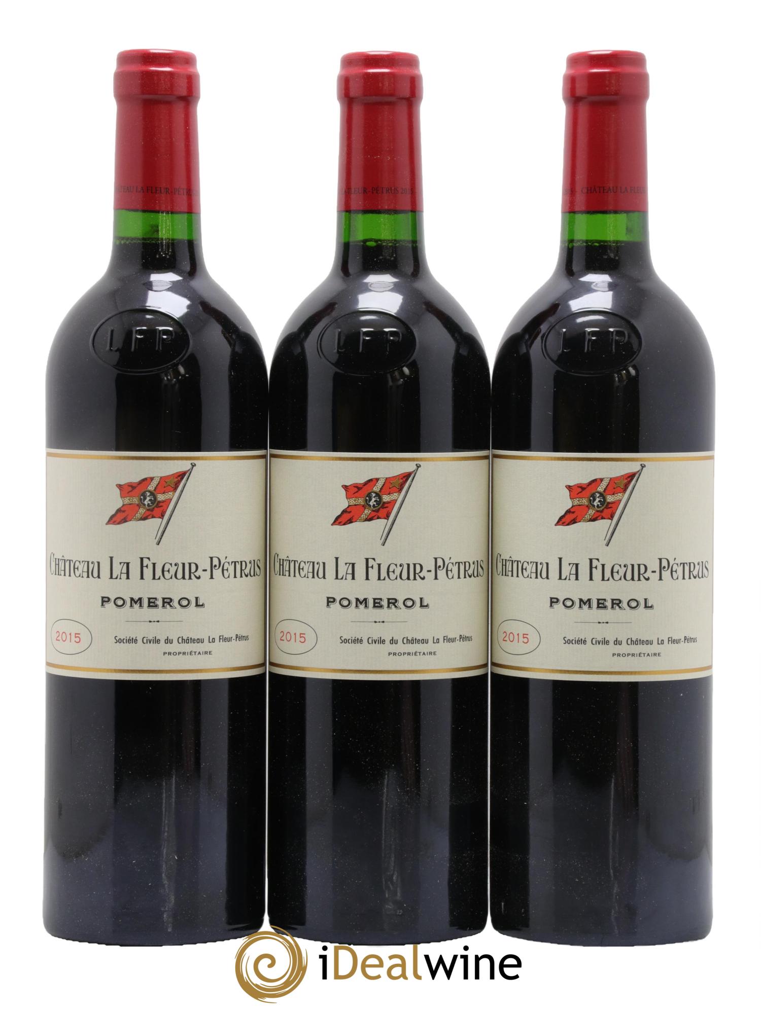 Château la Fleur Petrus 2015 - Lotto di 6 bottiglie - 3