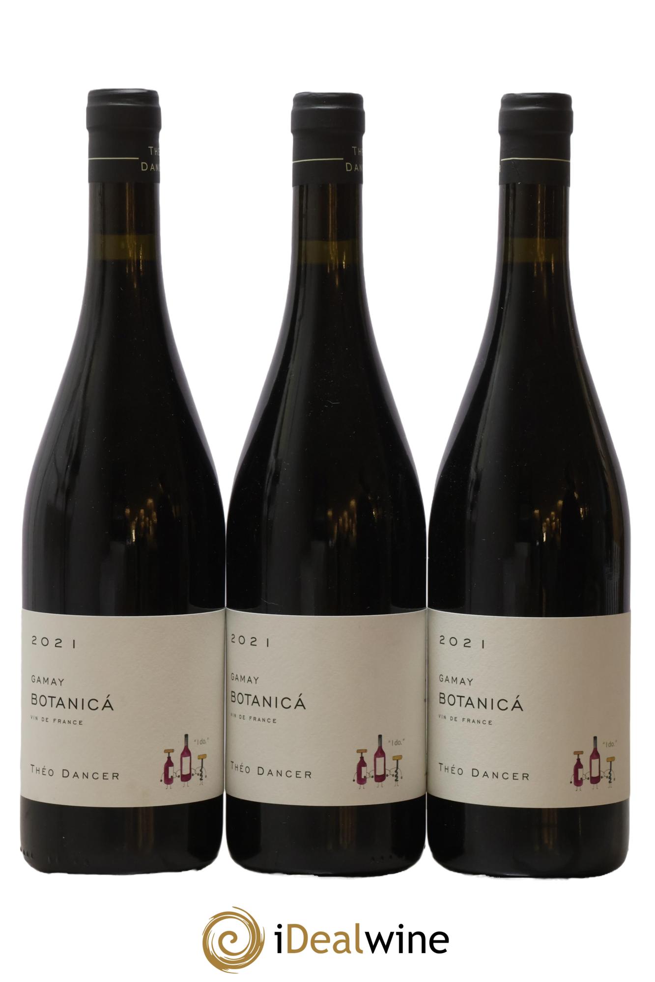 Vin de France Gamay Botanica Théo Dancer 2021 - Lot of 3 bottles - 0