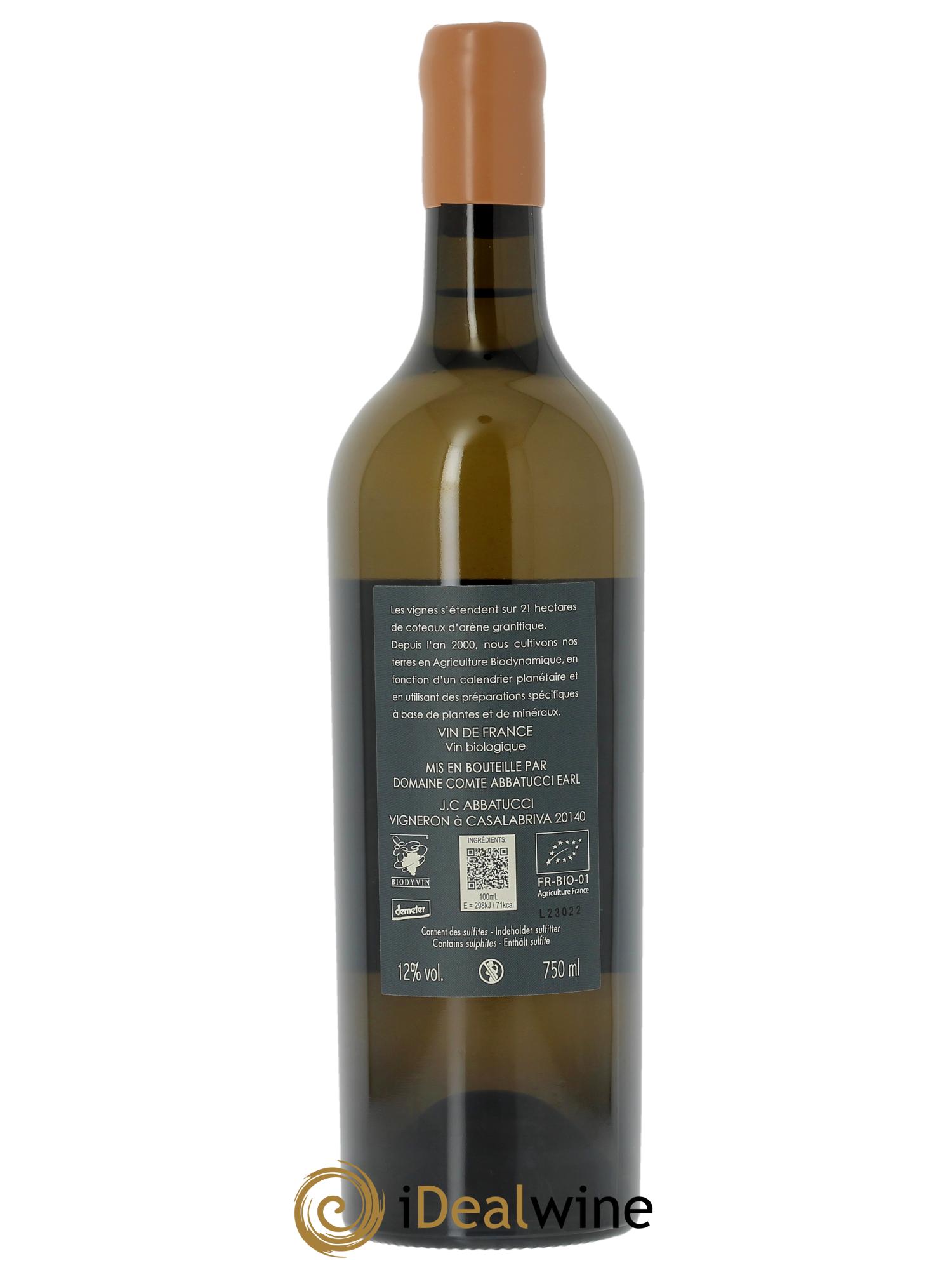 Vin de France Alte Rosso Comte Abbatucci (Domaine)  2023 - Posten von 1 Flasche - 1