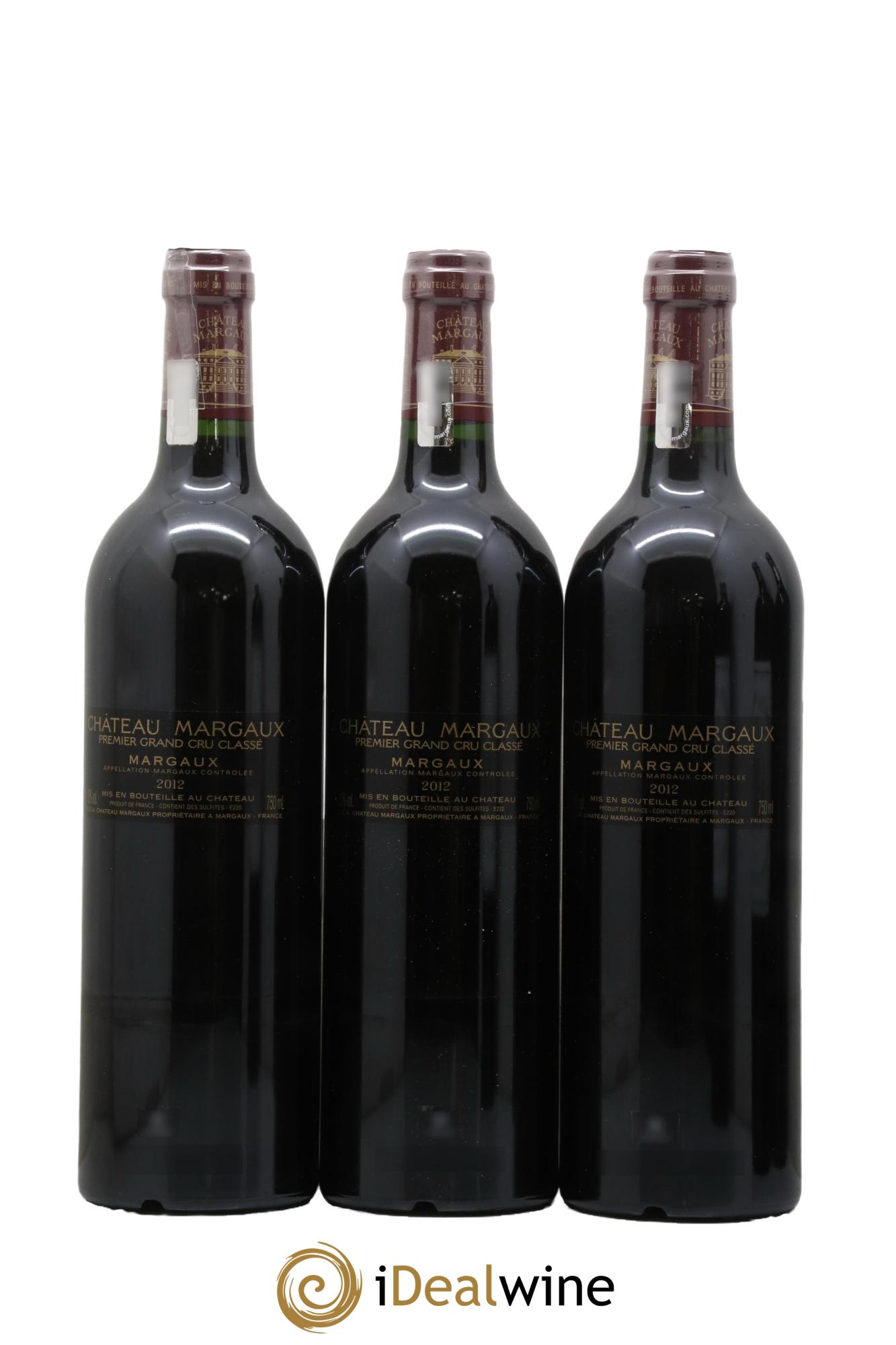 Château Margaux 1er Grand Cru Classé 2012 - Lot de 6 bouteilles - 4