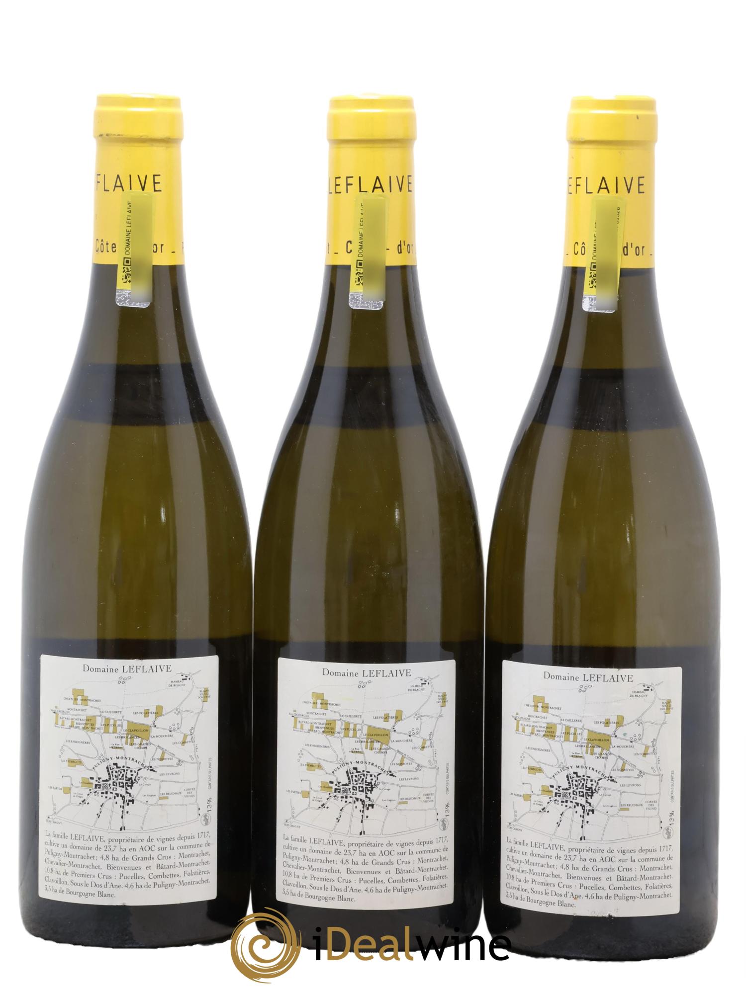 Puligny-Montrachet Leflaive (Domaine) 2011 - Lot of 3 bottles - 1