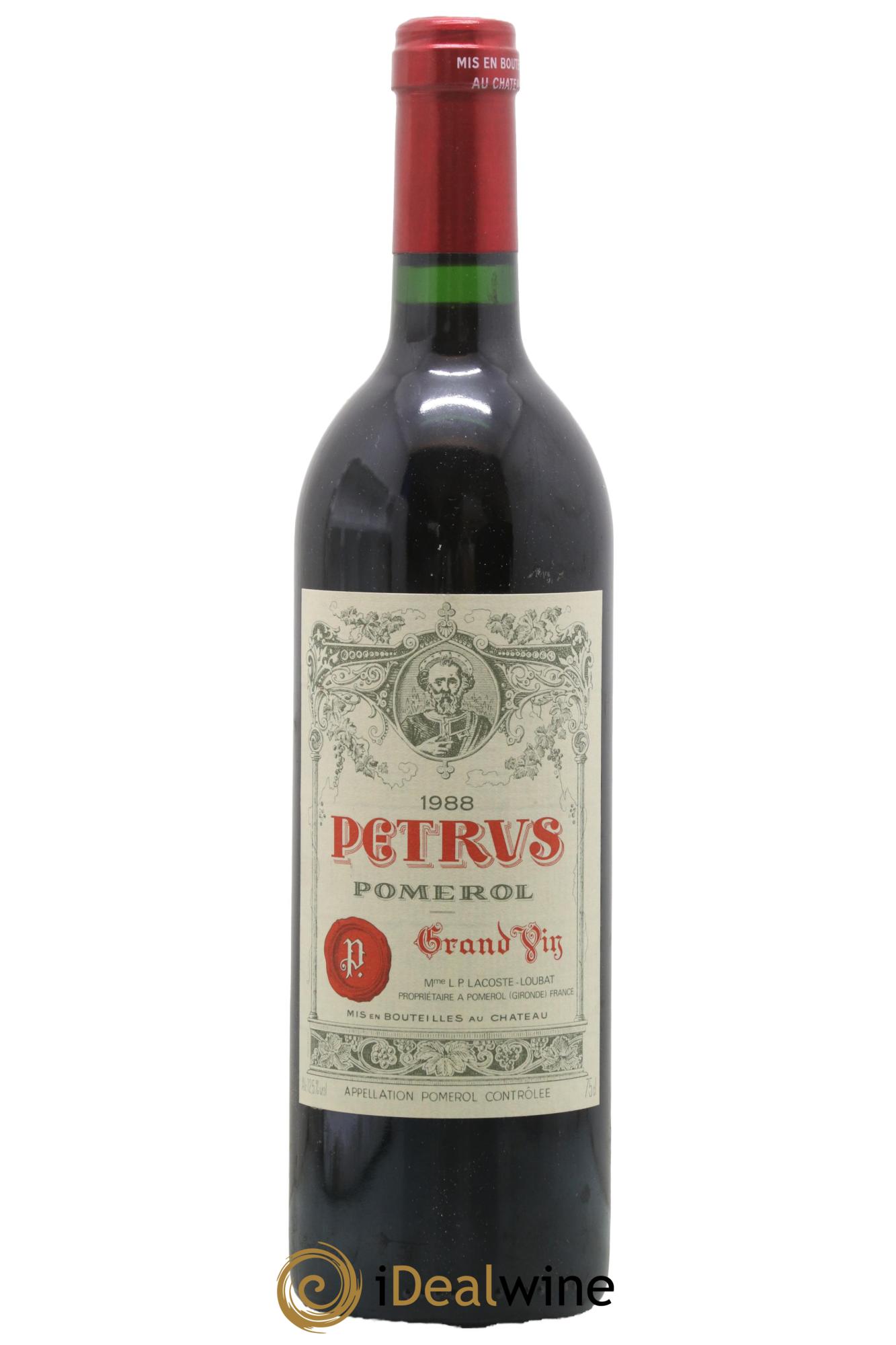 Petrus 1988 - Lot de 1 bouteille - 0