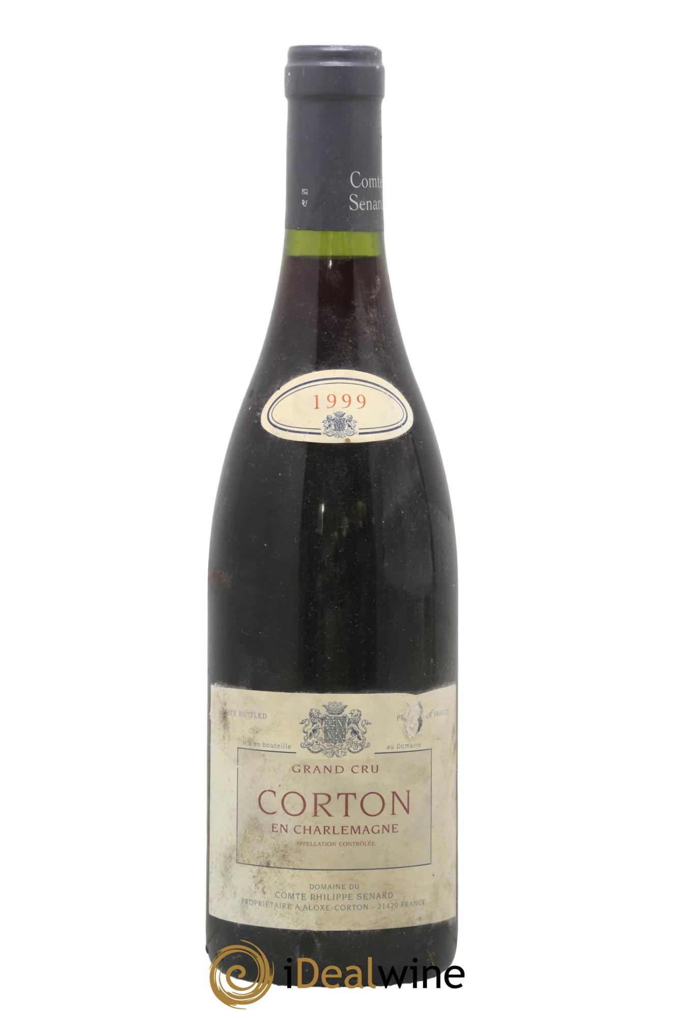 Corton Grand Cru En Charlemagne Comte Senard 1999 - Posten von 1 Flasche - 0