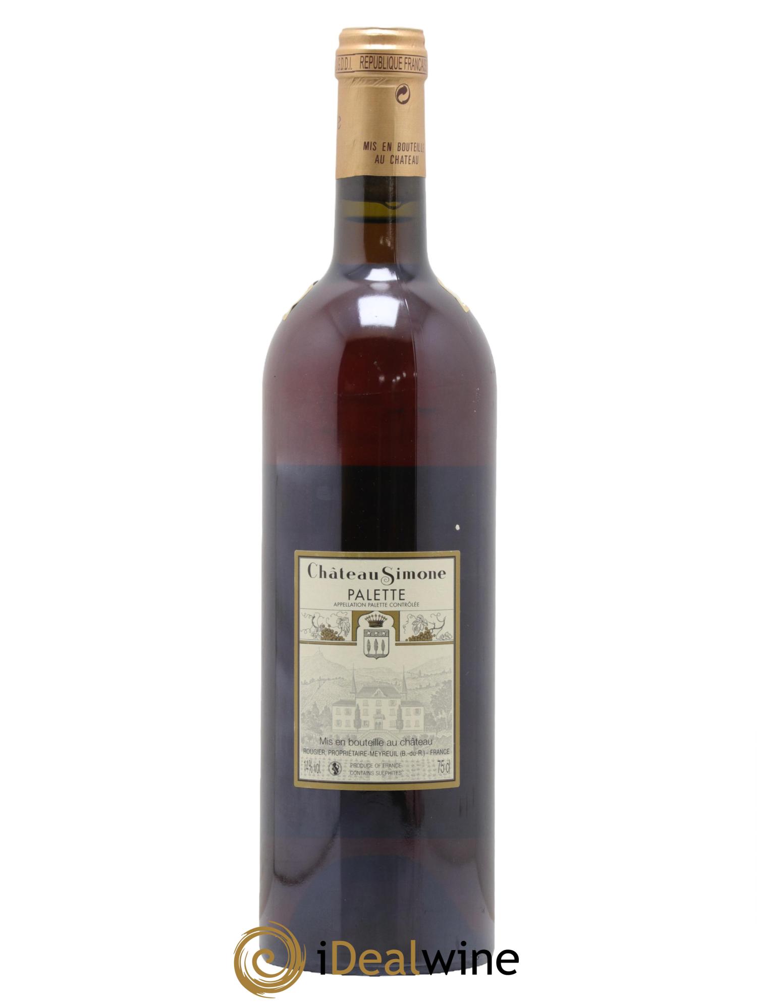 Palette Château Simone Famille Rougier 2017 - Lotto di 1 bottiglia - 1