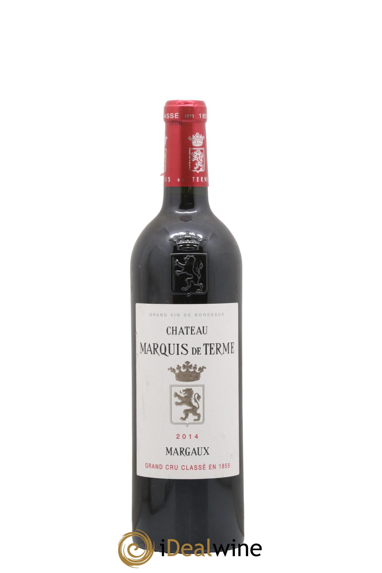 Château Marquis de Terme 4ème Grand Cru Classé 2014 - Lot of 1 bottle - 0