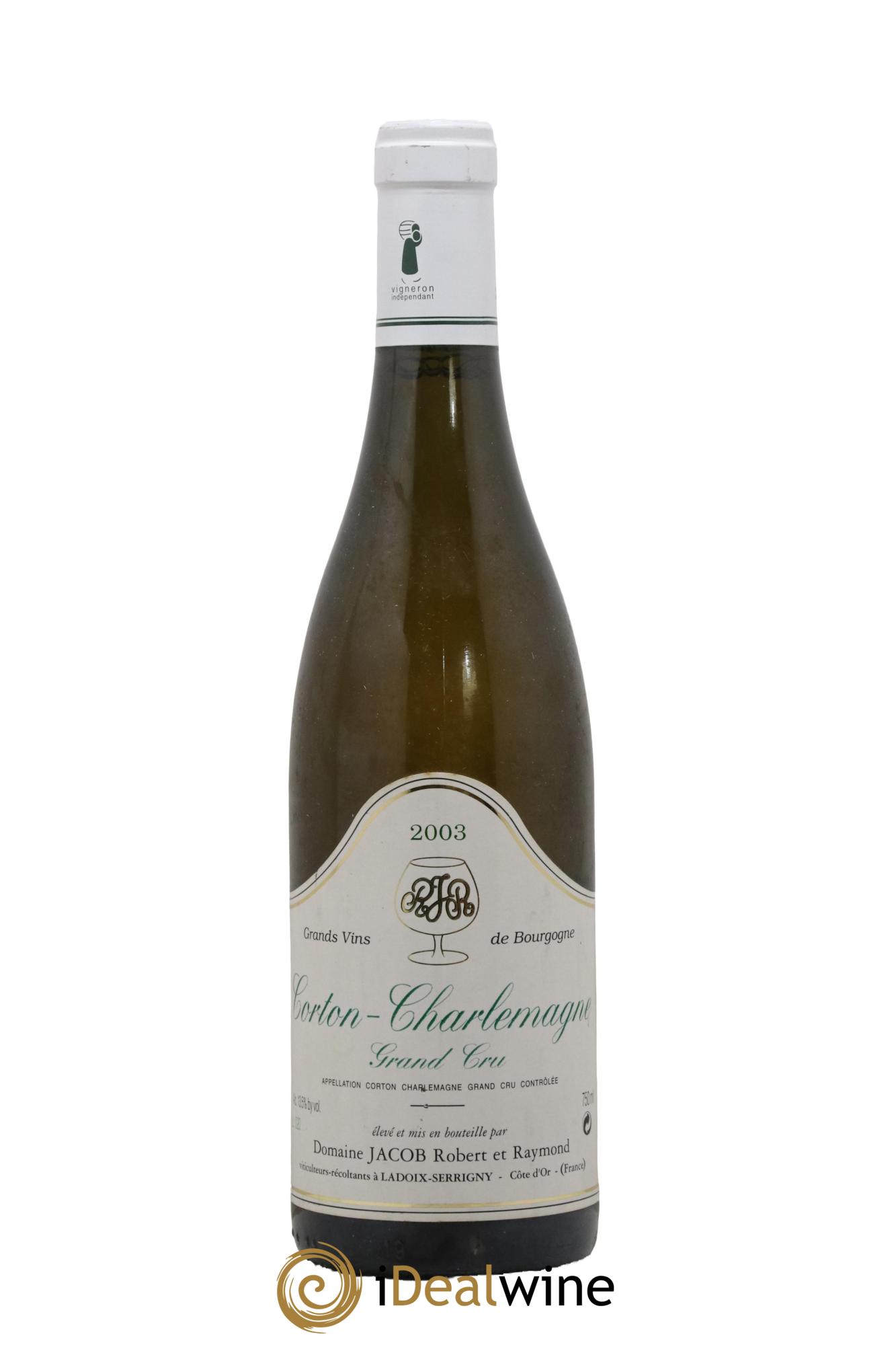 Corton-Charlemagne Grand Cru Jacob (Domaine)  2003 - Posten von 1 Flasche - 0