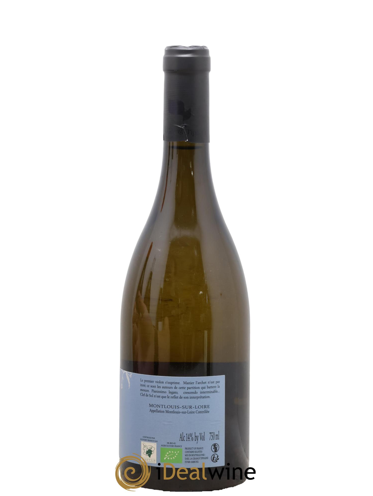 Montlouis-sur-Loire Clef de Sol La Grange Tiphaine 2020 - Lotto di 1 bottiglia - 1